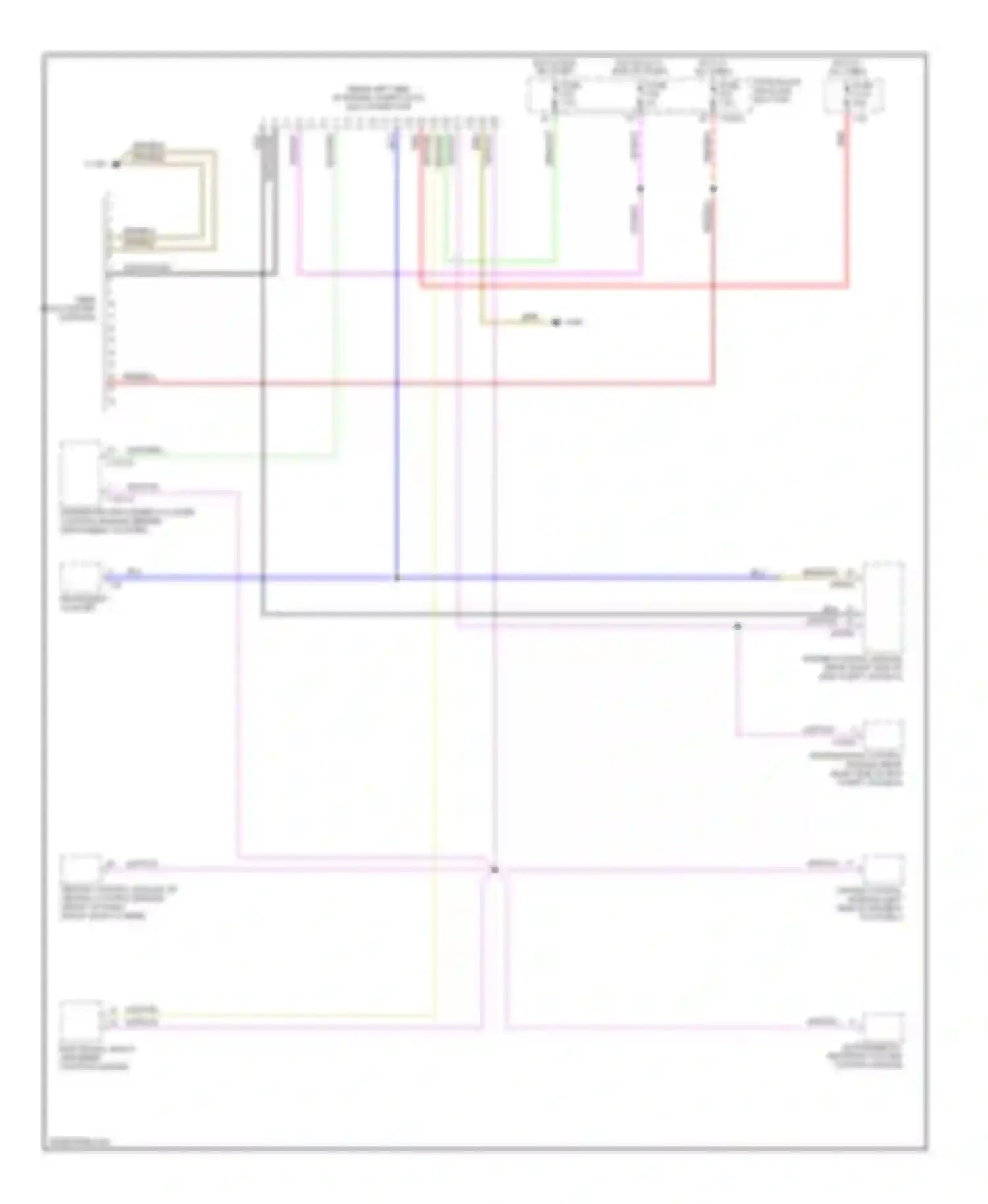 5 series BMW E39 (1995-2000): Computer data lines circuit