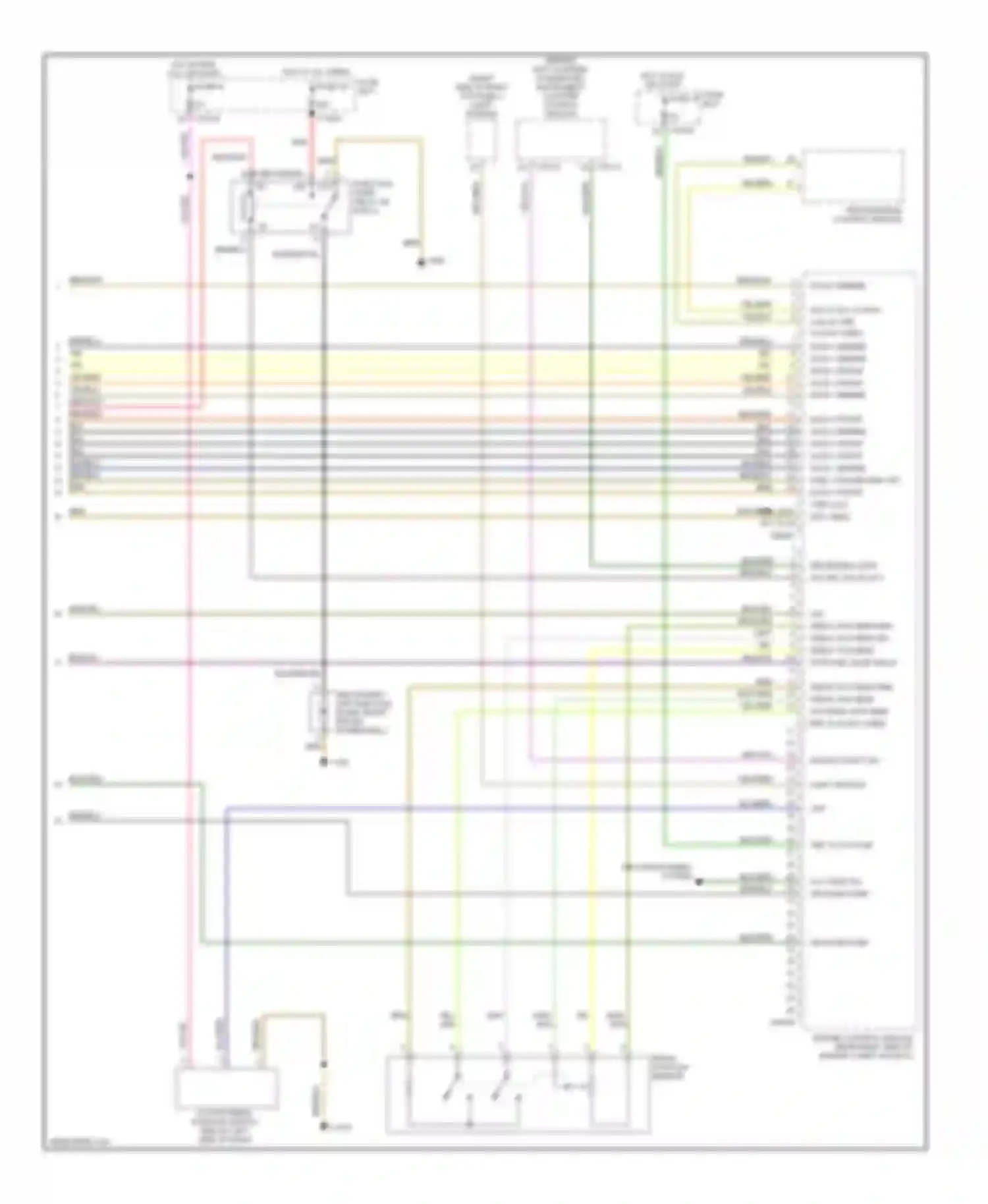 5 series BMW E39 (1995-2000): Wiring diagram engine performance 4.4l (4 of 4)