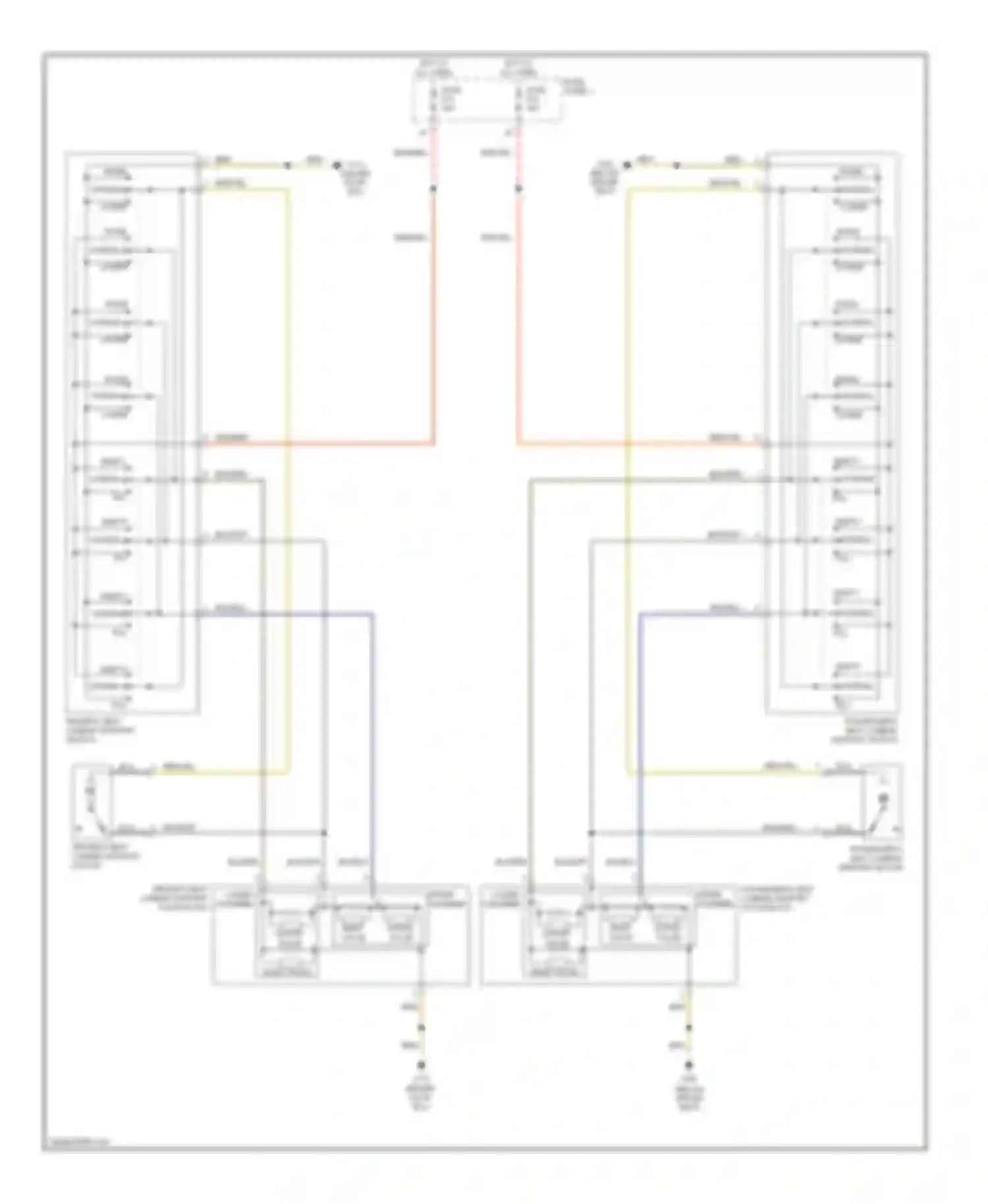 5 series BMW E39 (1995-2000): Lumbar circuit