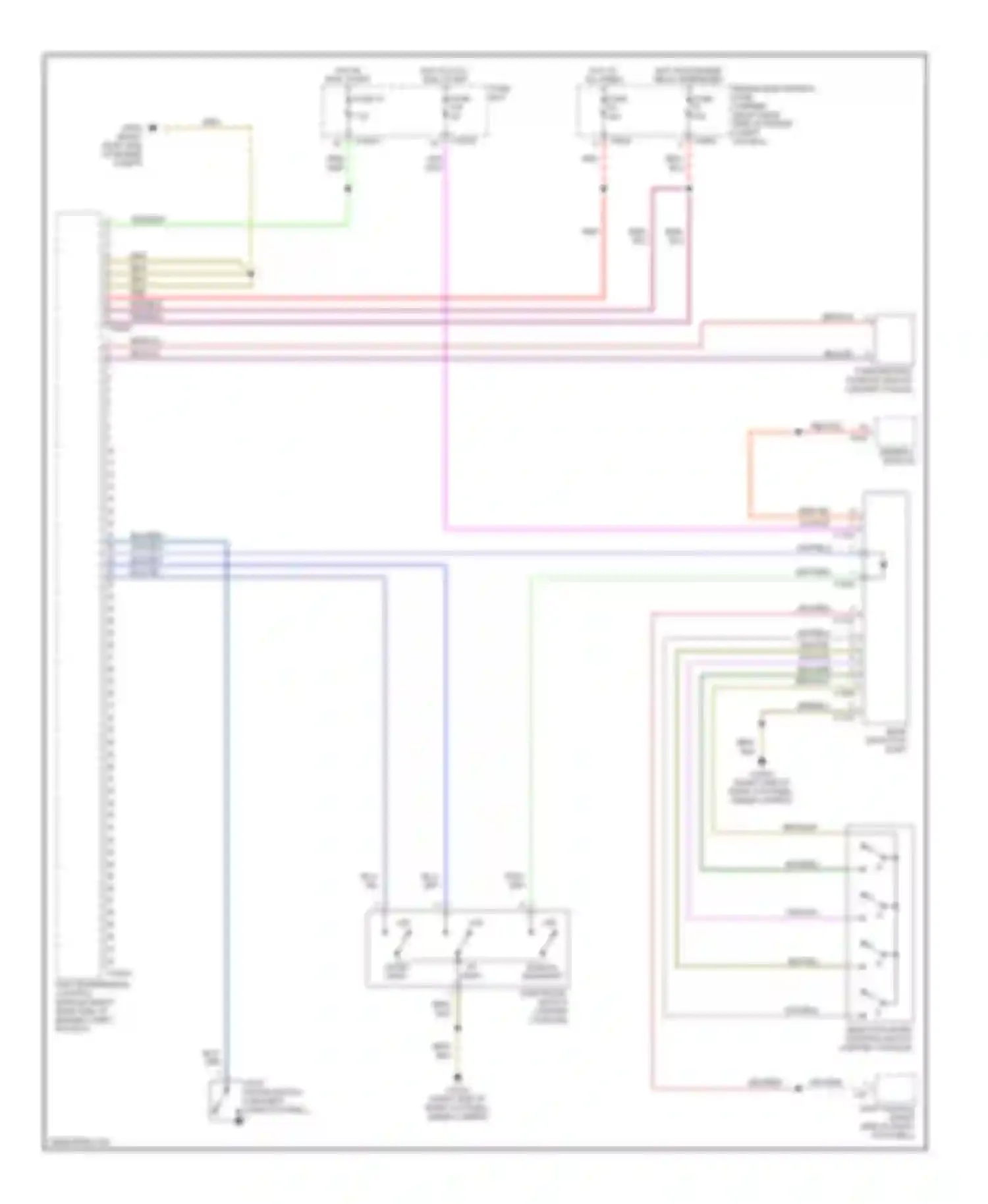 5 series BMW E39 (1995-2000): Transmission circuit (1 of 2)