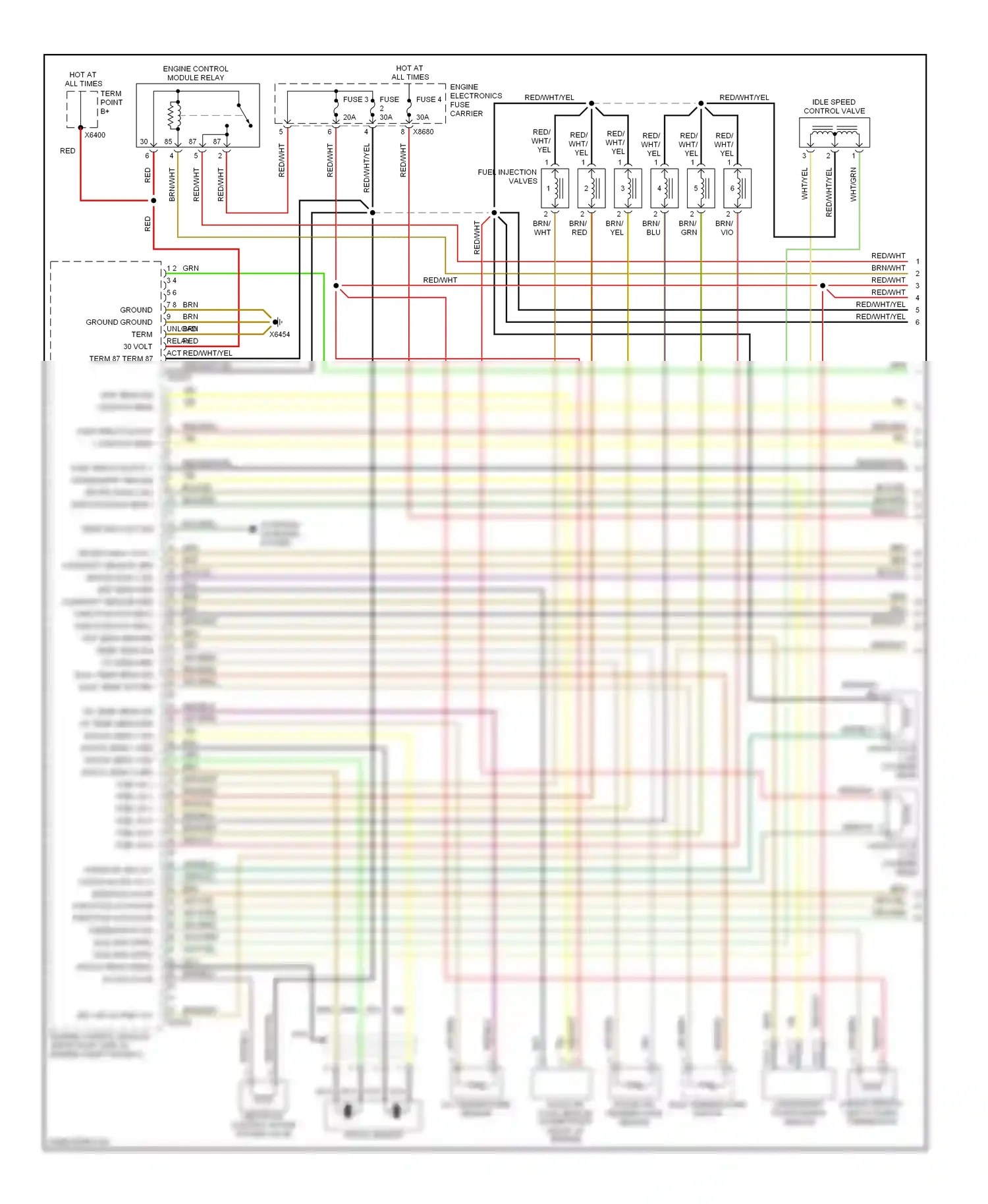 Wiring diagram nca for BMW 5 series E39 (1995-2000) (8 of 31)