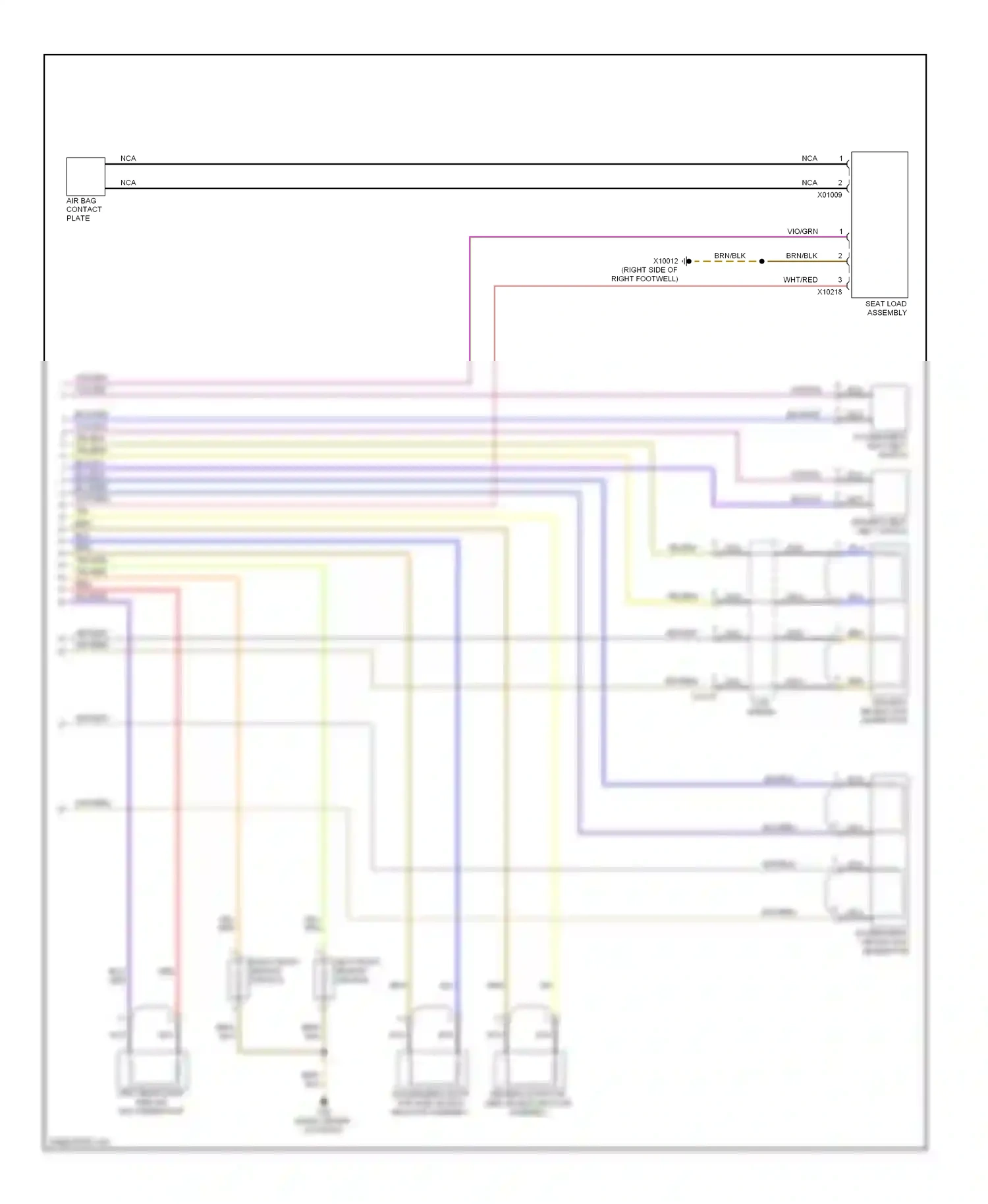 Wiring diagram red for BMW 5 series E39 (1995-2000) (40 of 48)