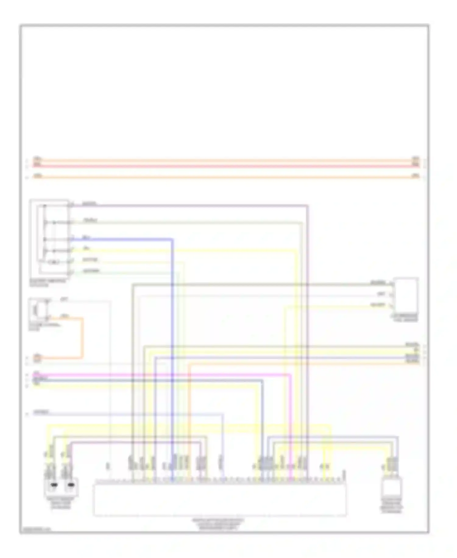 5 series BMW E60/E61 facelift (2007-2010): Wiring diagram engine performance 3.0l twin turbo (3 of 5)