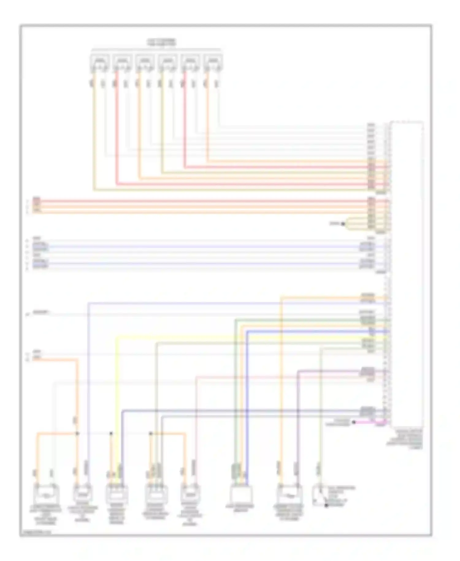 5 series BMW E60/E61 facelift (2007-2010): Wiring diagram engine performance 3.0l twin turbo (5 of 5)