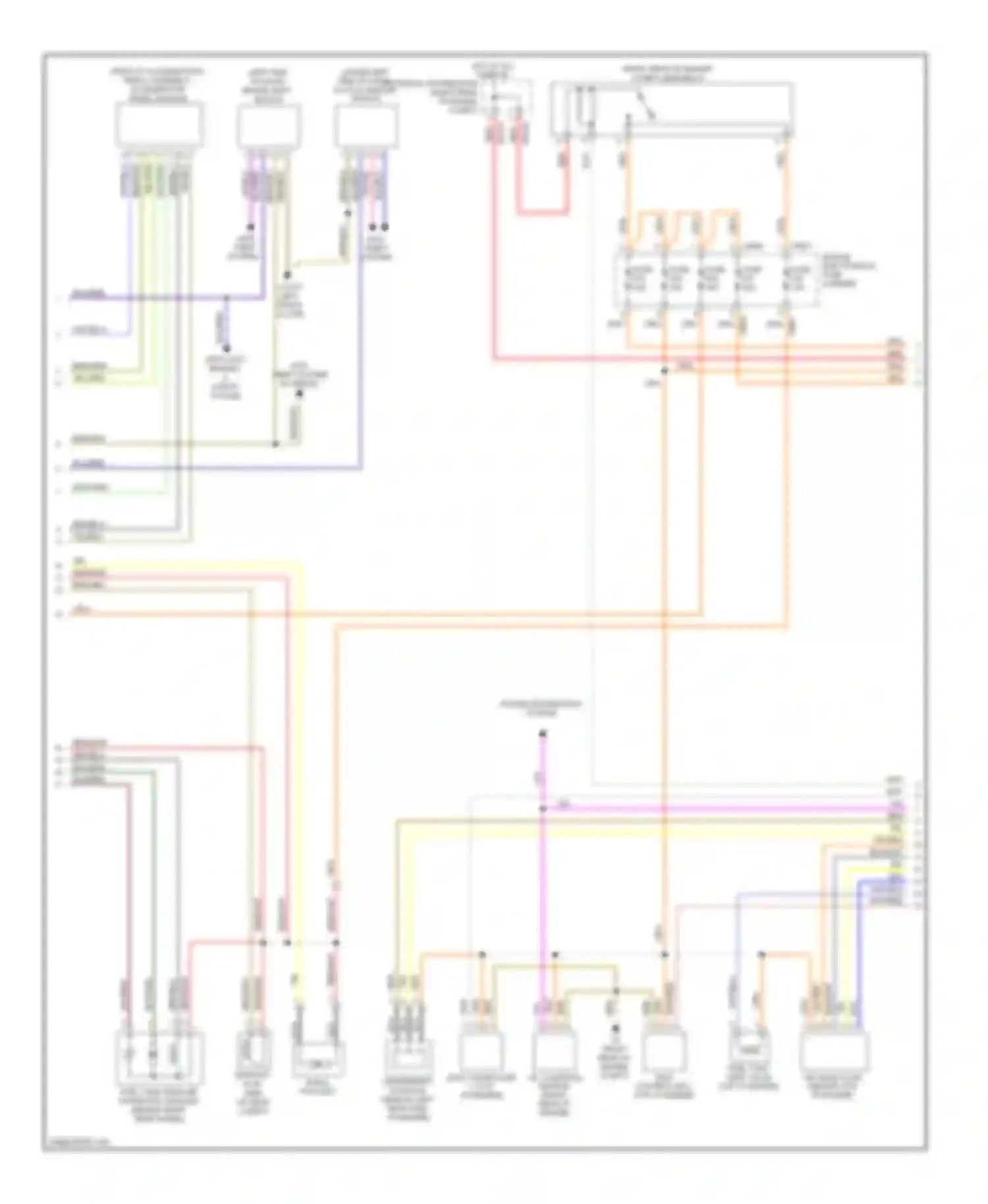 5 series BMW E60/E61 facelift (2007-2010): Wiring diagram engine performance 3.0l (2 of 4)