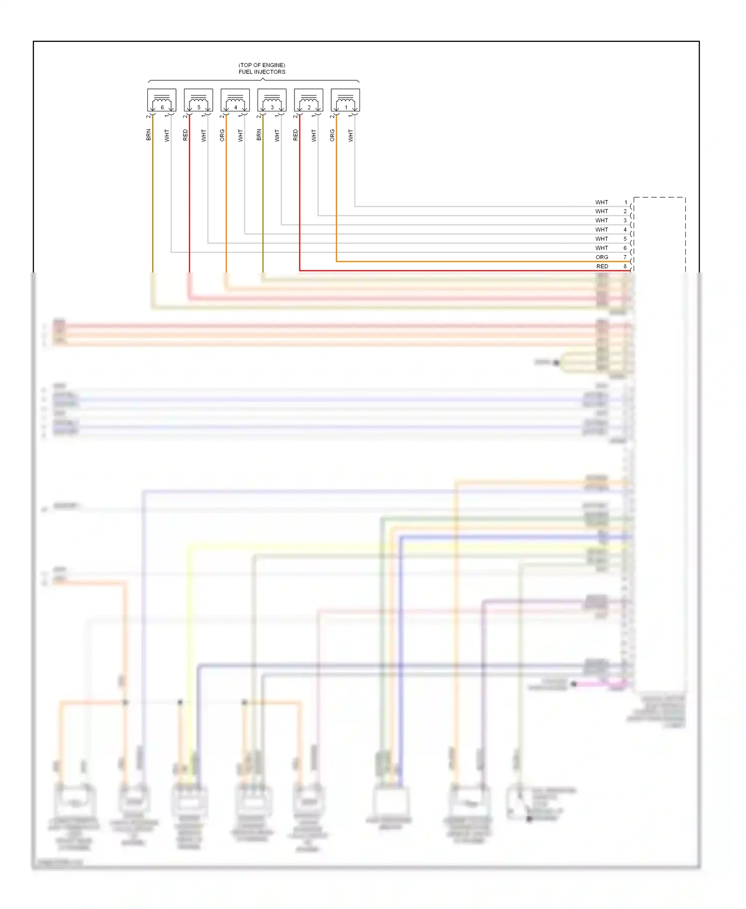 Wiring diagram blu for BMW 5 series E60/E61 facelift (2007-2010) (90 of 97)