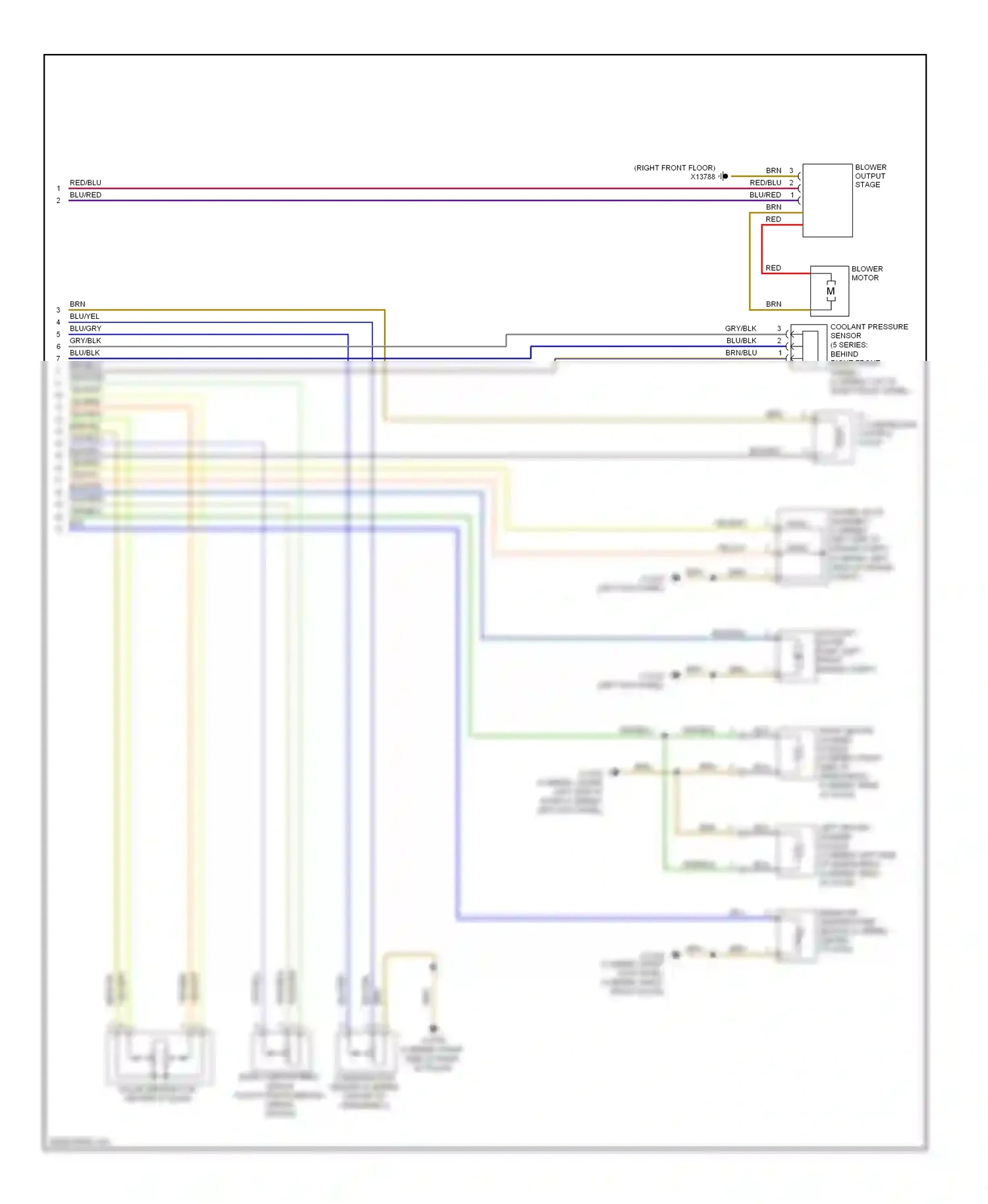 Wiring diagram nca for BMW 5 series E60/E61 facelift (2007-2010) (3 of 90)