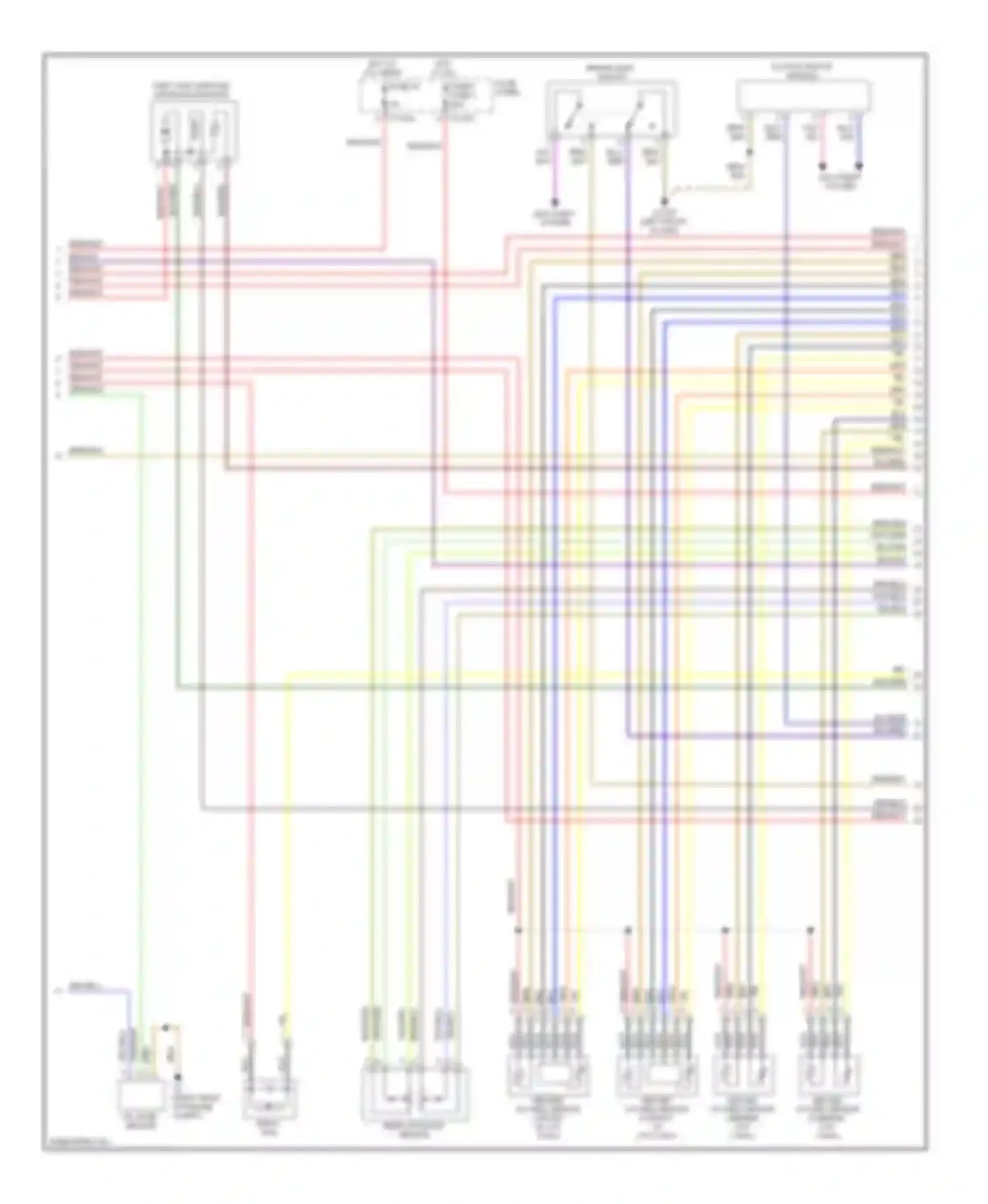 5 series BMW E60/E61 (2002-2007): Wiring diagram engine performance 3.0l (3 of 4)