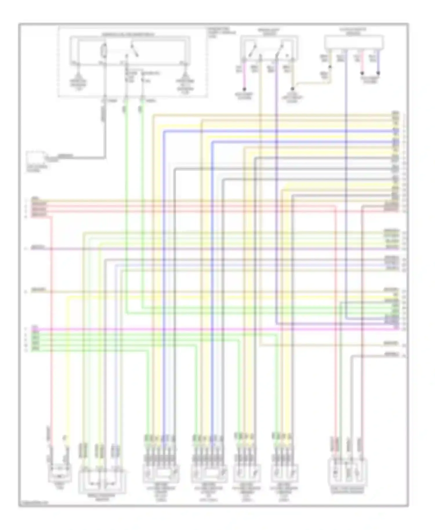5 series BMW E60/E61 (2002-2007): Wiring diagram engine performance 4.4l (5 of 6)