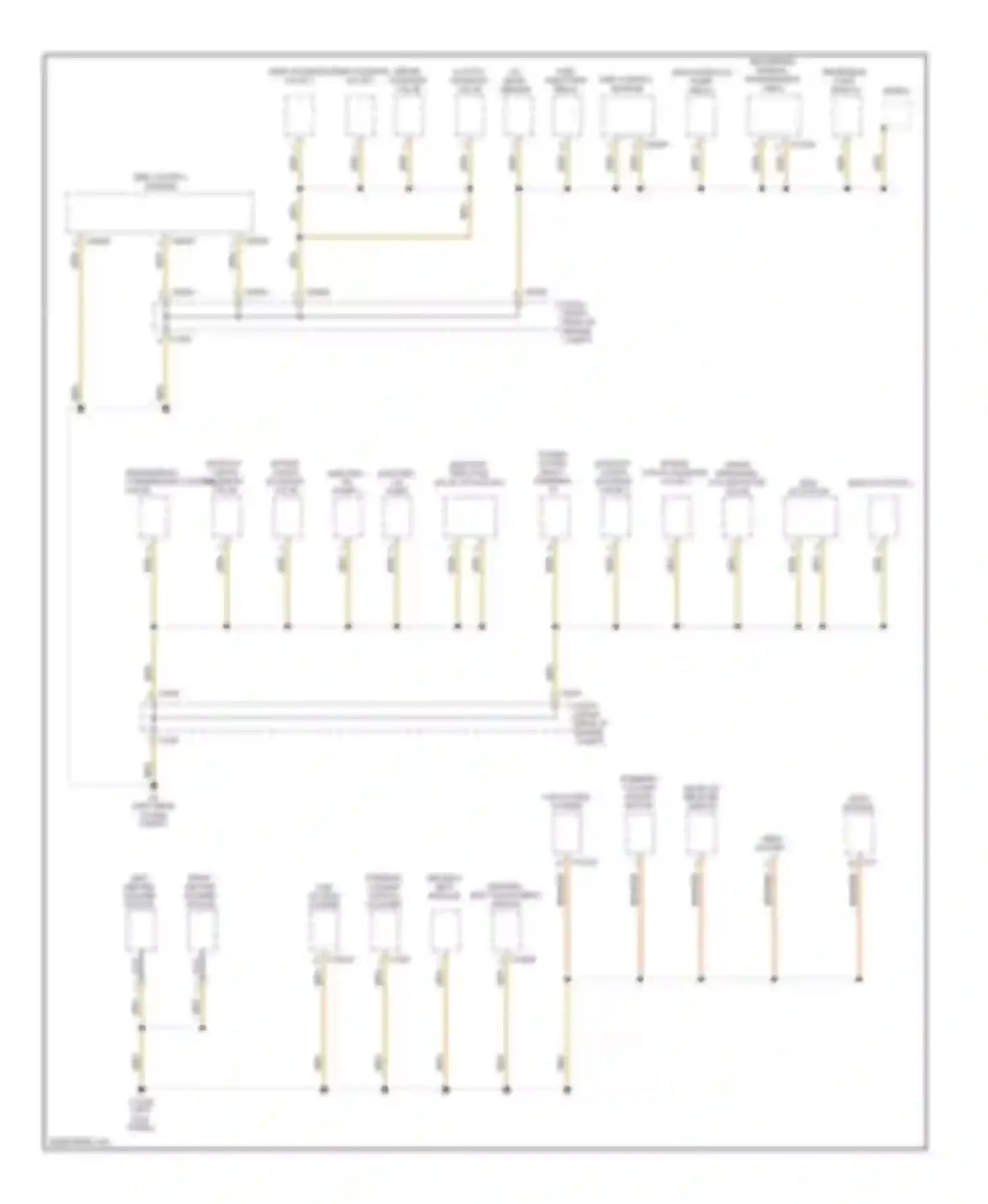 5 series BMW E60/E61 (2002-2007): Ground distribution circuit, late production (1 of 7)