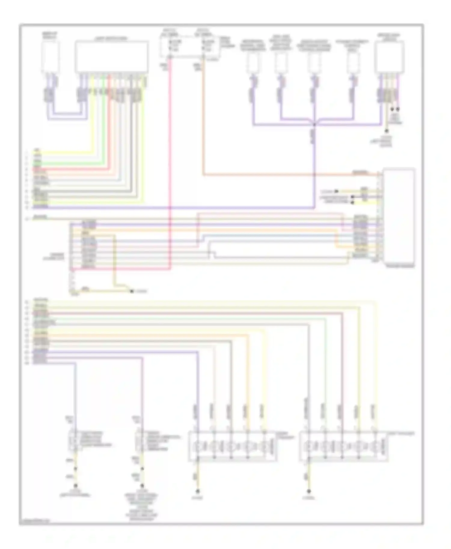 Wiring diagram blk/brn for BMW 5 series E60/E61 (2002-2007) (6 of 22)
