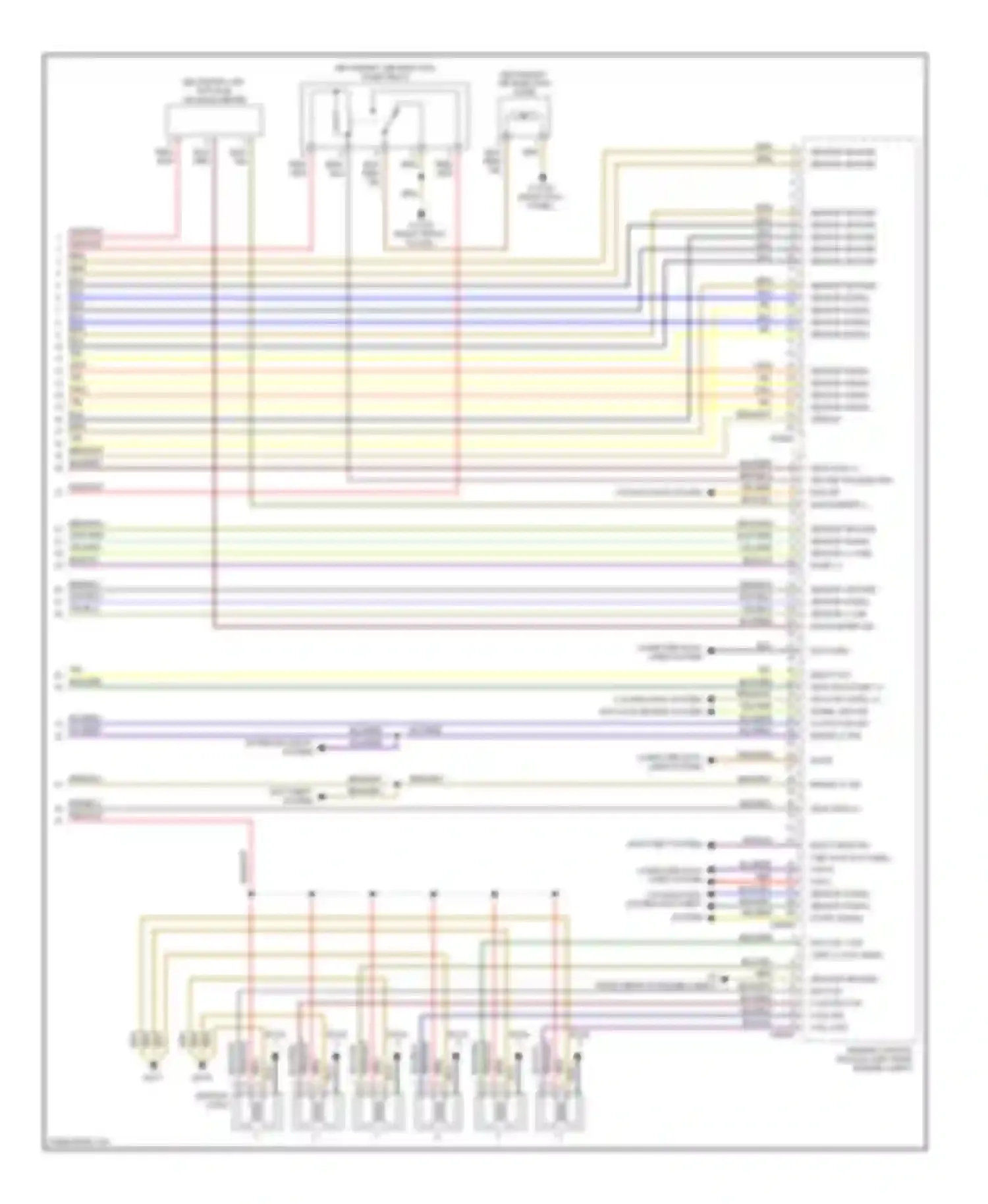 Wiring diagram blk/vio for BMW 5 series E60/E61 (2002-2007) (43 of 44)