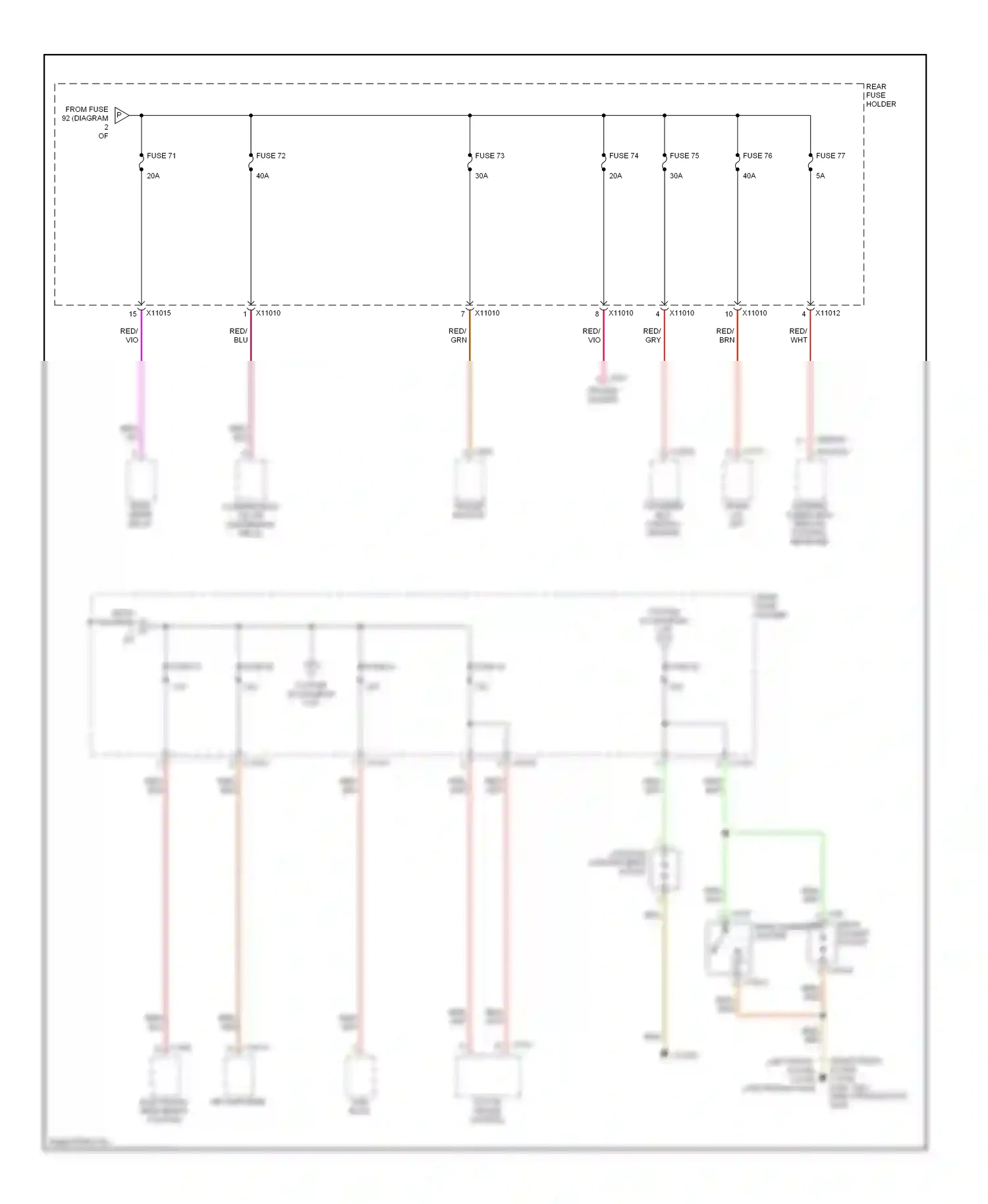 Wiring diagram blu for BMW 5 series E60/E61 (2002-2007) (37 of 78)
