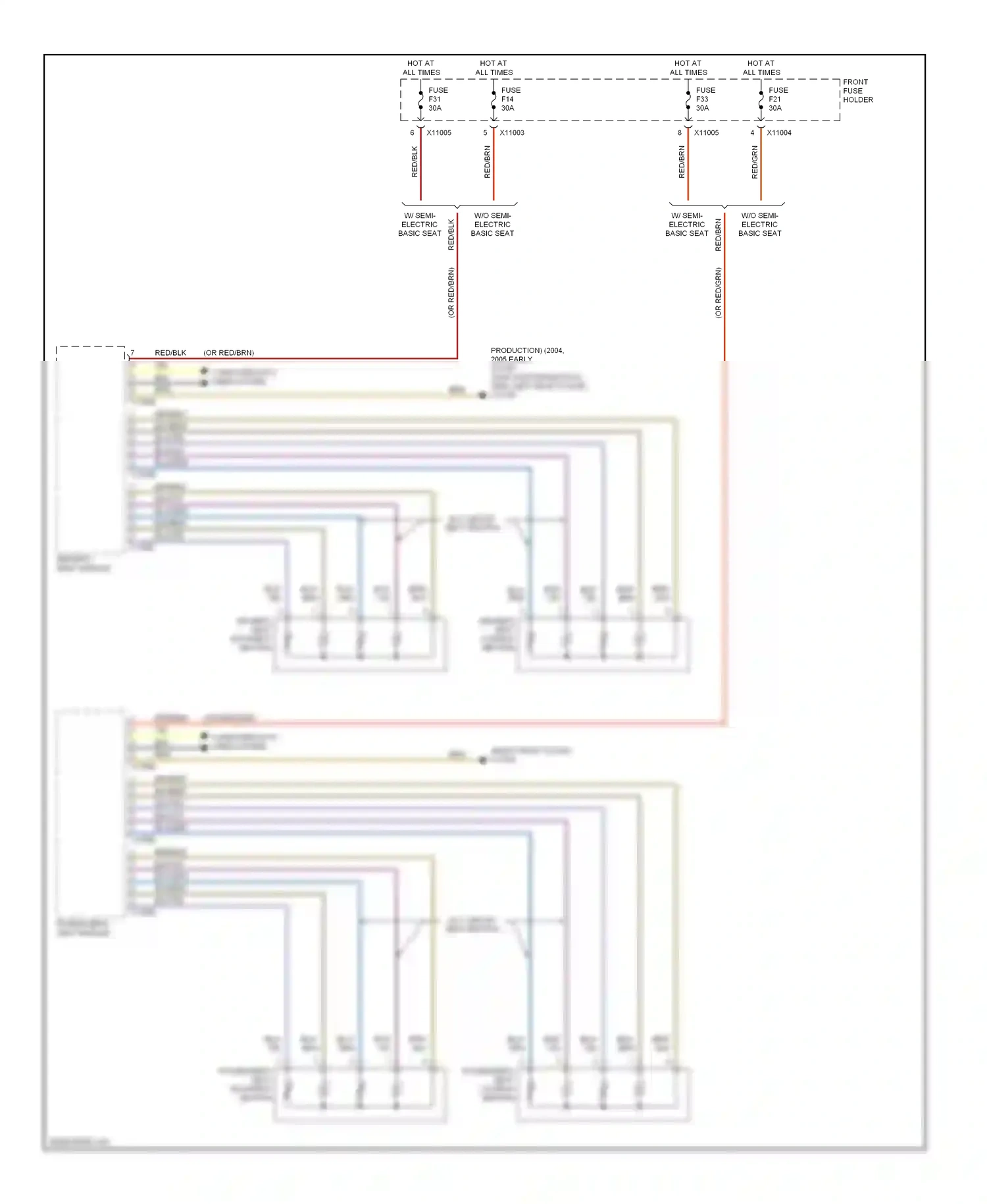 Wiring diagram blu for BMW 5 series E60/E61 (2002-2007) (42 of 78)