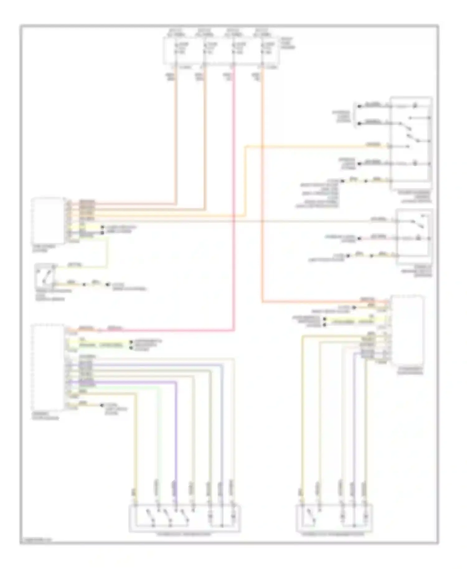 Wiring diagram car access system for BMW 5 series E60/E61 (2002-2007) (19 of 27)