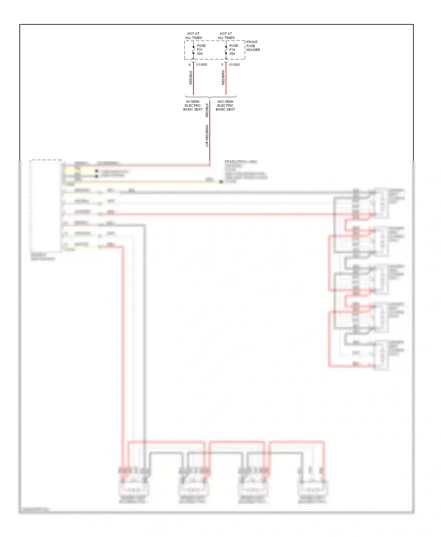 BMW 5 series E60/E61 (2002-2007) computer data lines system wiring diagram  (49 of 75)