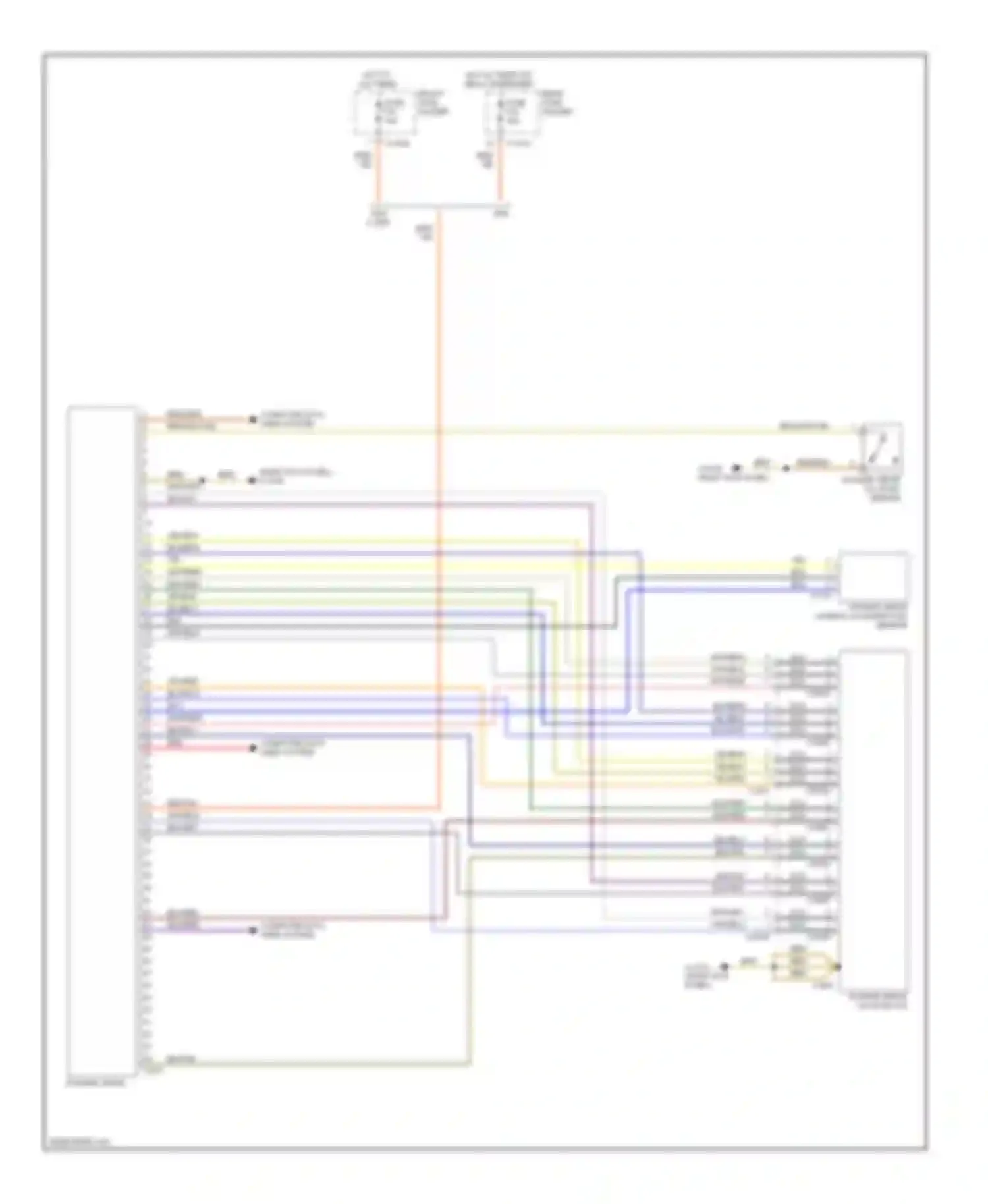 Wiring diagram blk/vio for BMW 5 series E60/E61 (2002-2007)