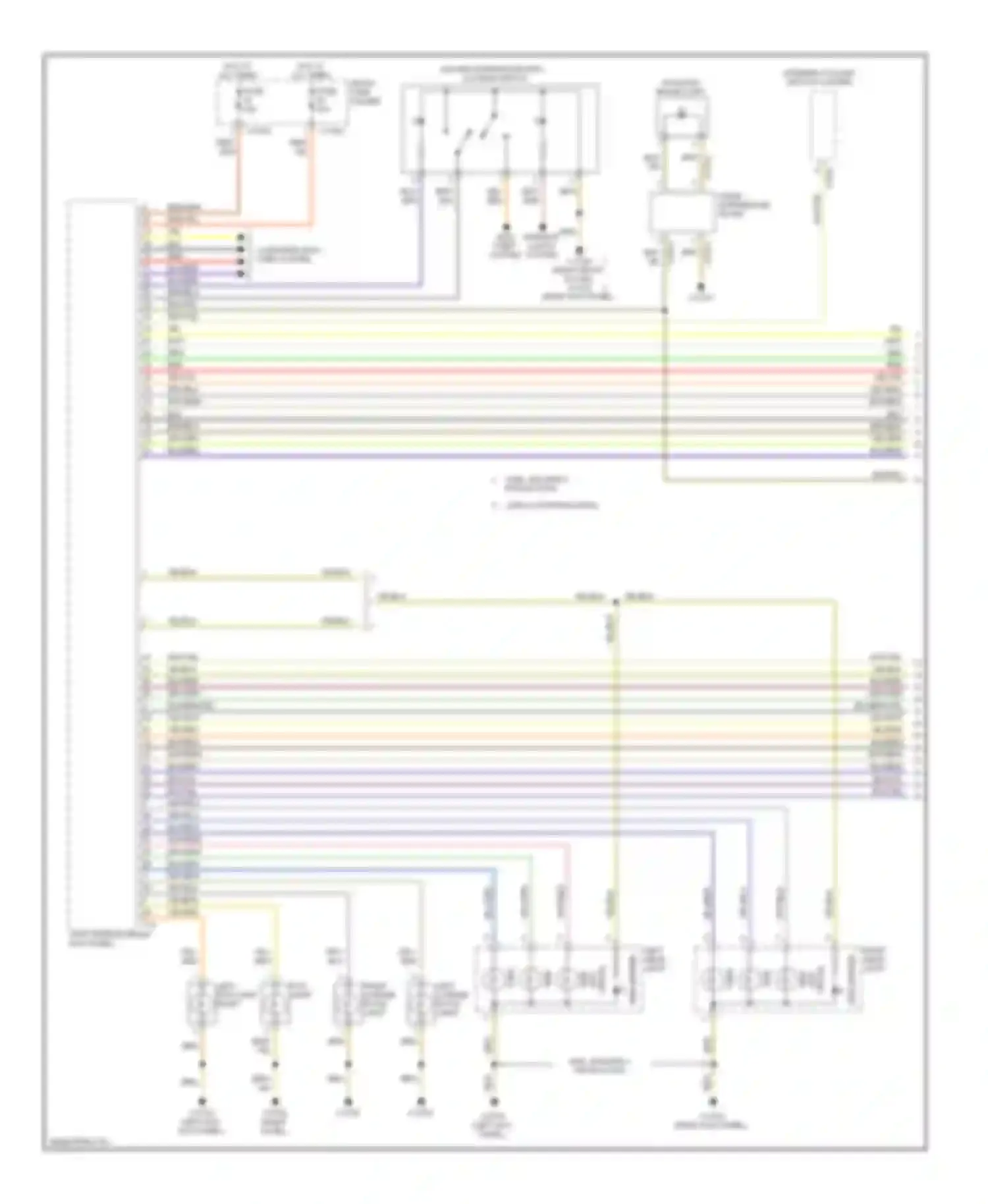 Wiring diagram blk/vio for BMW 5 series E60/E61 (2002-2007)