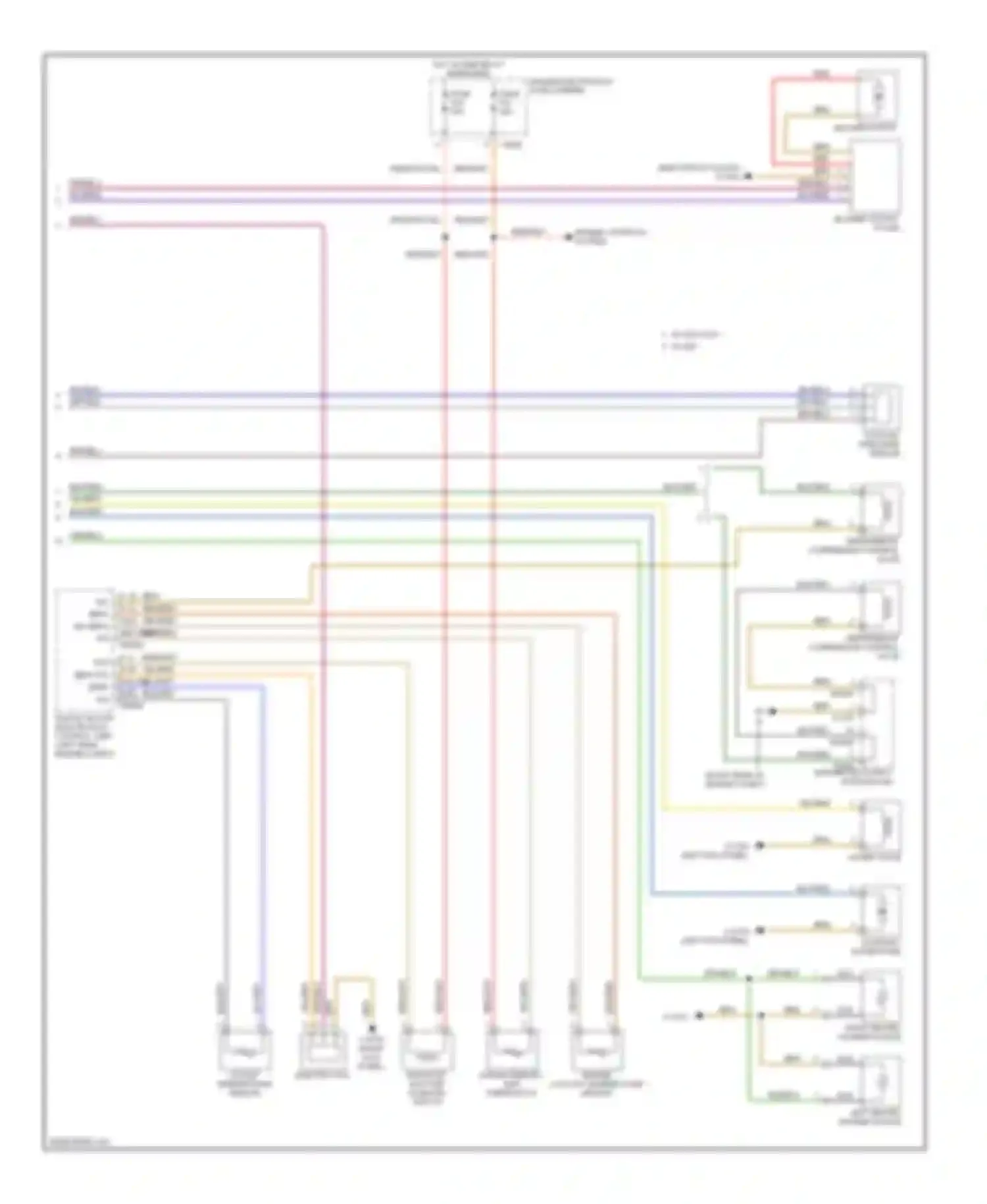 Wiring diagram gry/brn for BMW 5 series E60/E61 (2002-2007)
