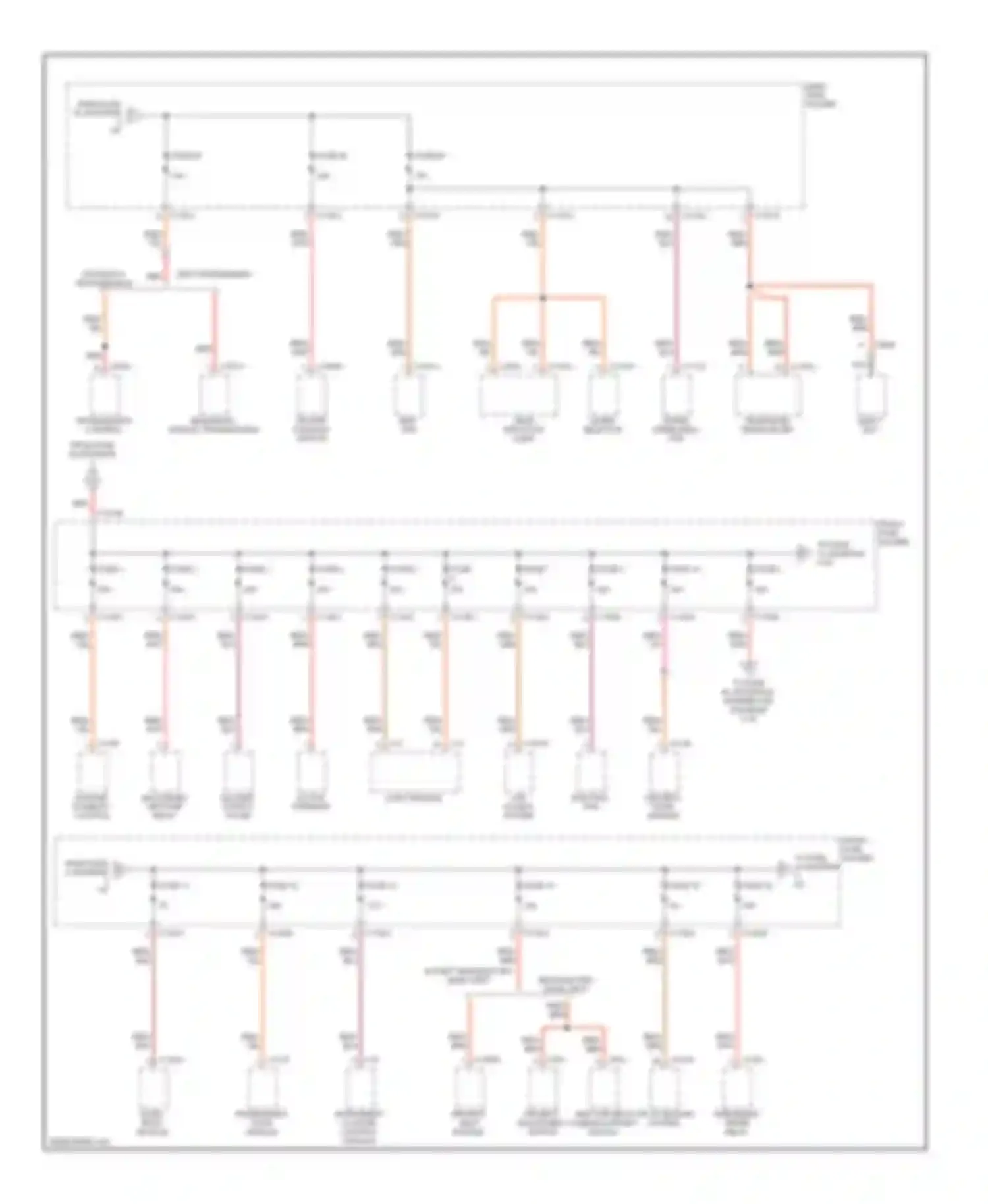 Wiring diagram telephone transceiver for BMW 5 series E60/E61 (2002-2007)