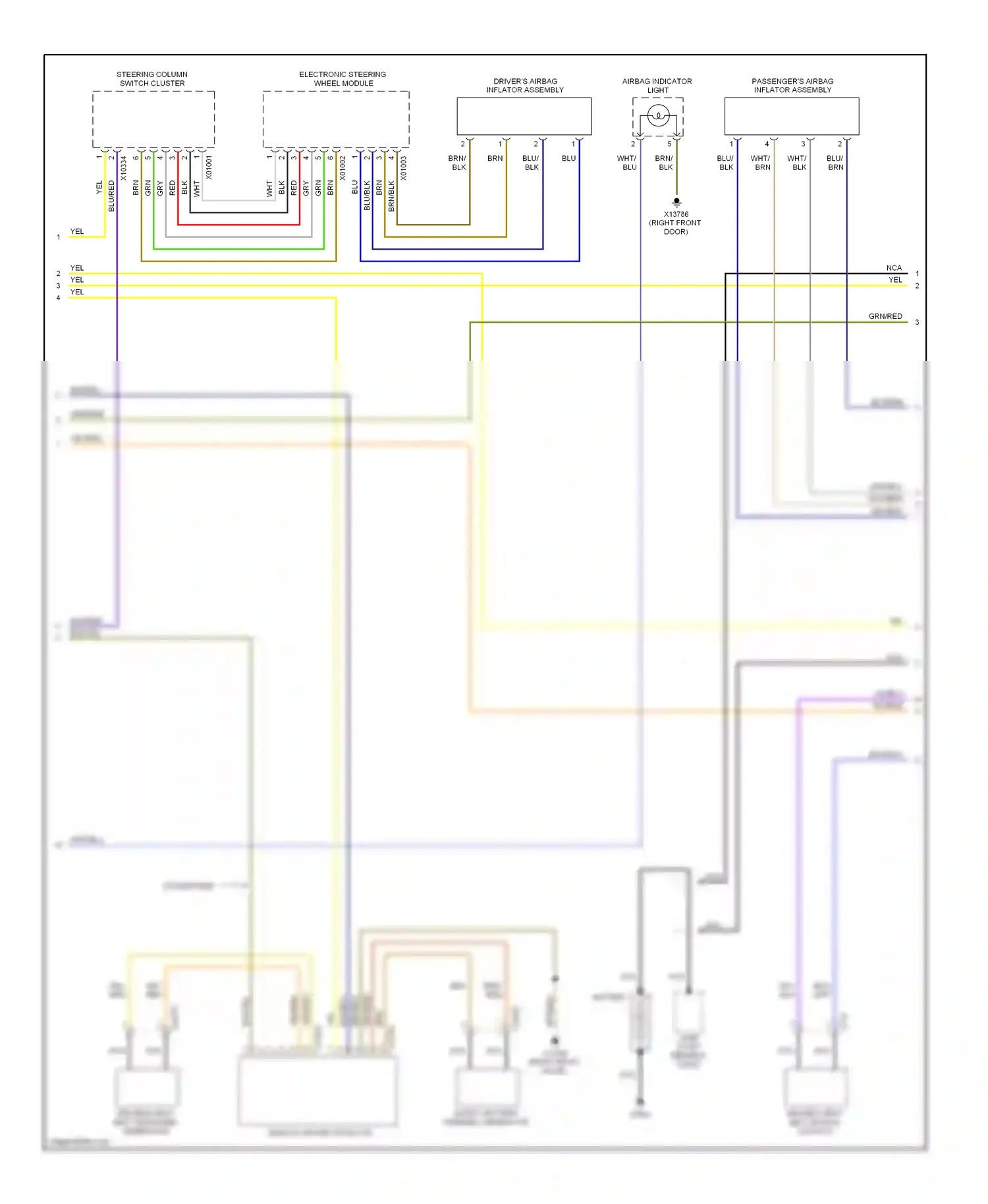 BMW 5 series E60/E61 (2002-2007) wht wiring diagram  (60 of 73)
