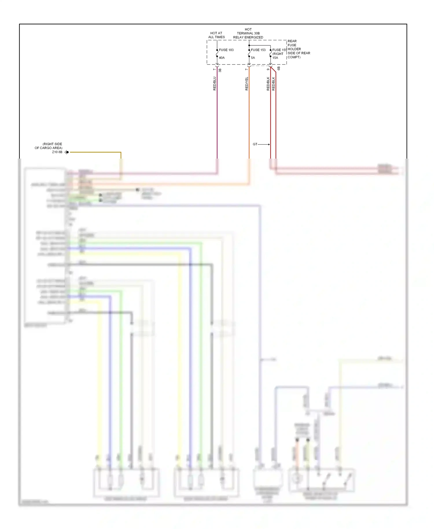 BMW 5 series GT F07 (2009-2013) computer data lines system wiring diagram  (75 of 94)