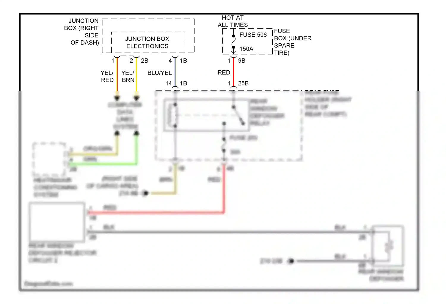 BMW 5 series GT F07 (2009-2013) computer data lines system wiring diagram  (17 of 94)