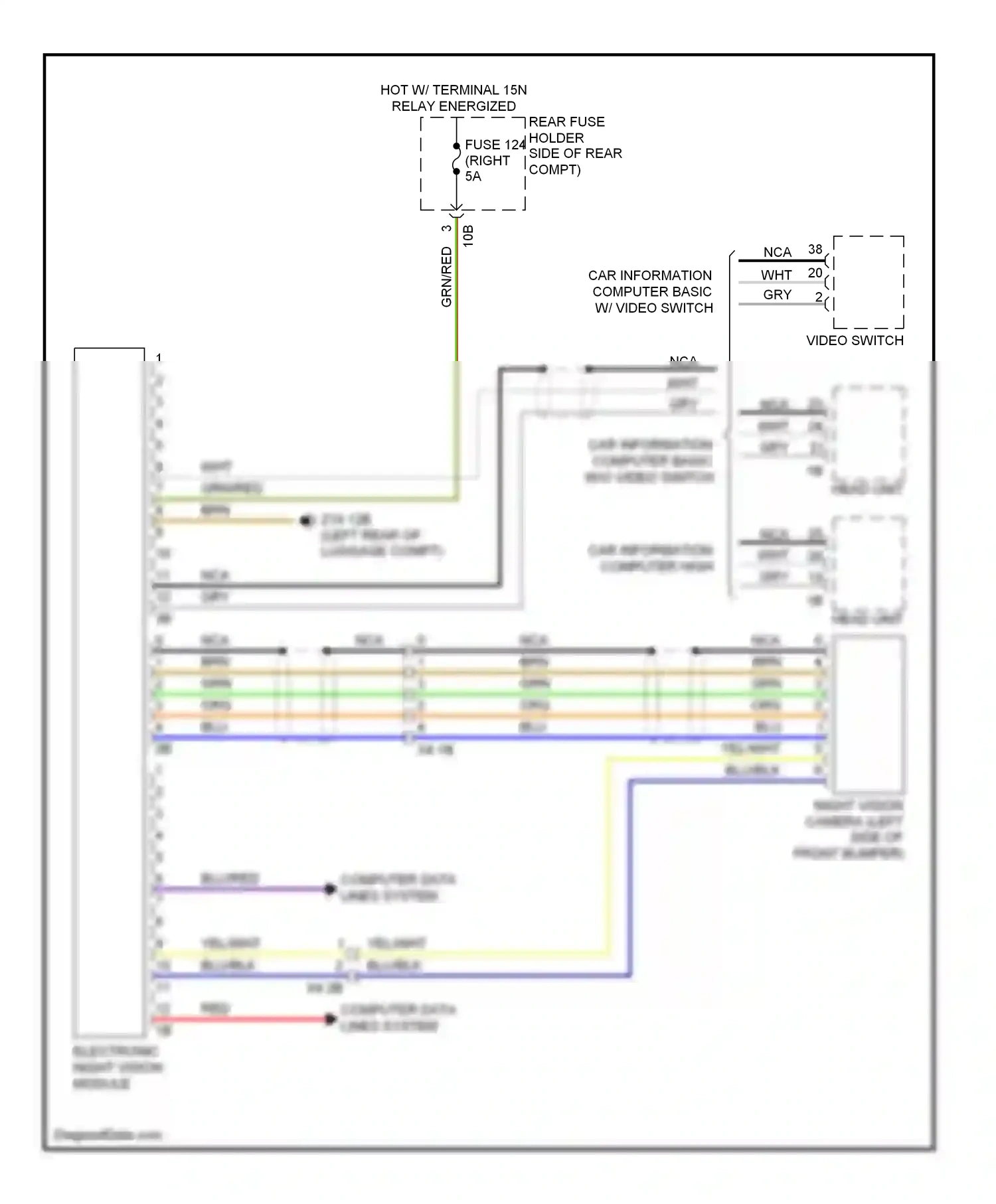 BMW 5 series GT F07 (2009-2013) computer data lines system wiring diagram  (23 of 94)