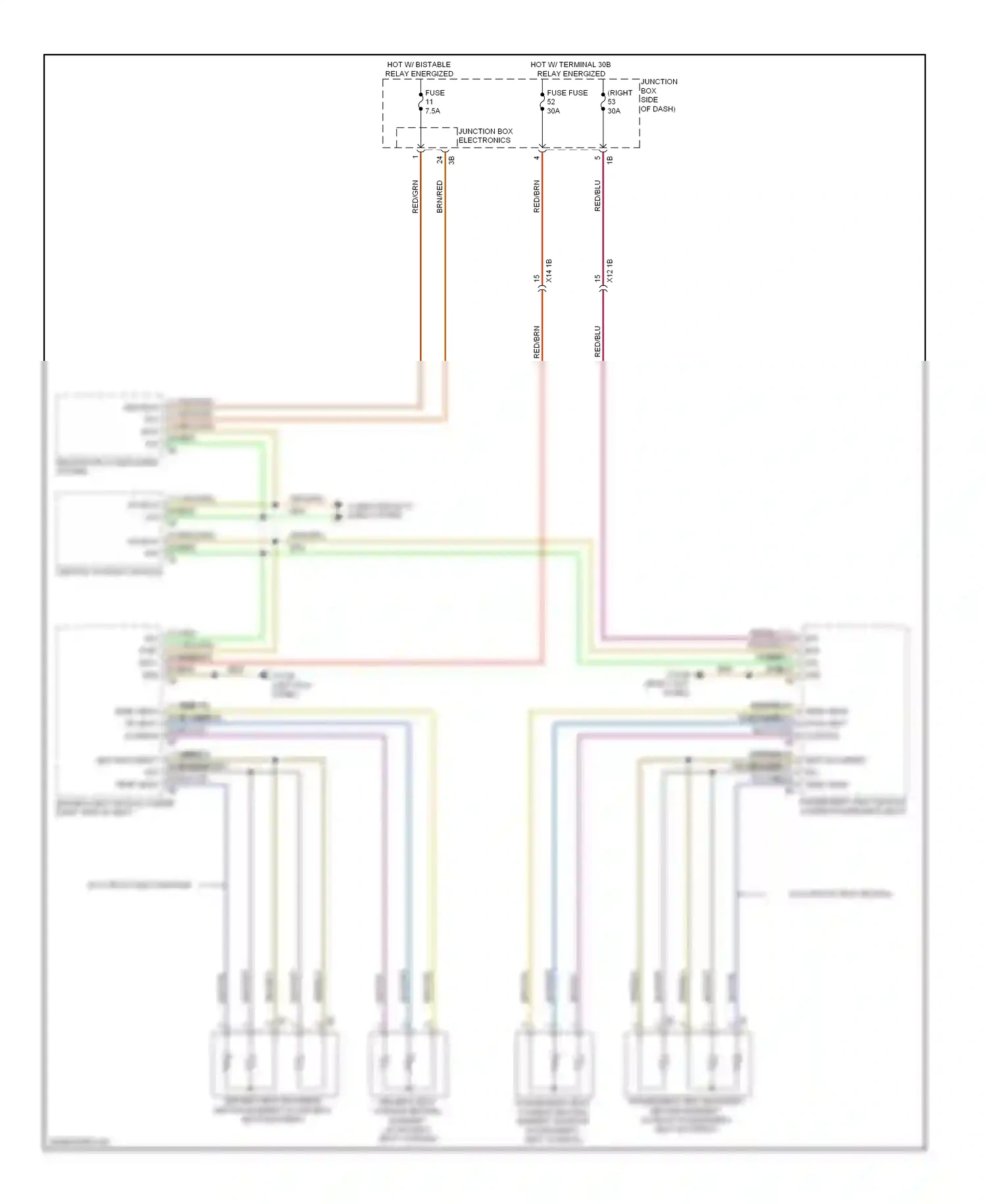 BMW 5 series GT F07 (2009-2013) computer data lines system wiring diagram  (41 of 94)