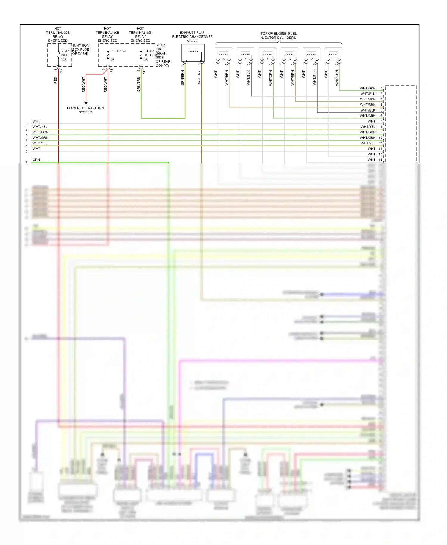 BMW 5 series GT F07 (2009-2013) computer data lines system wiring diagram  (20 of 94)