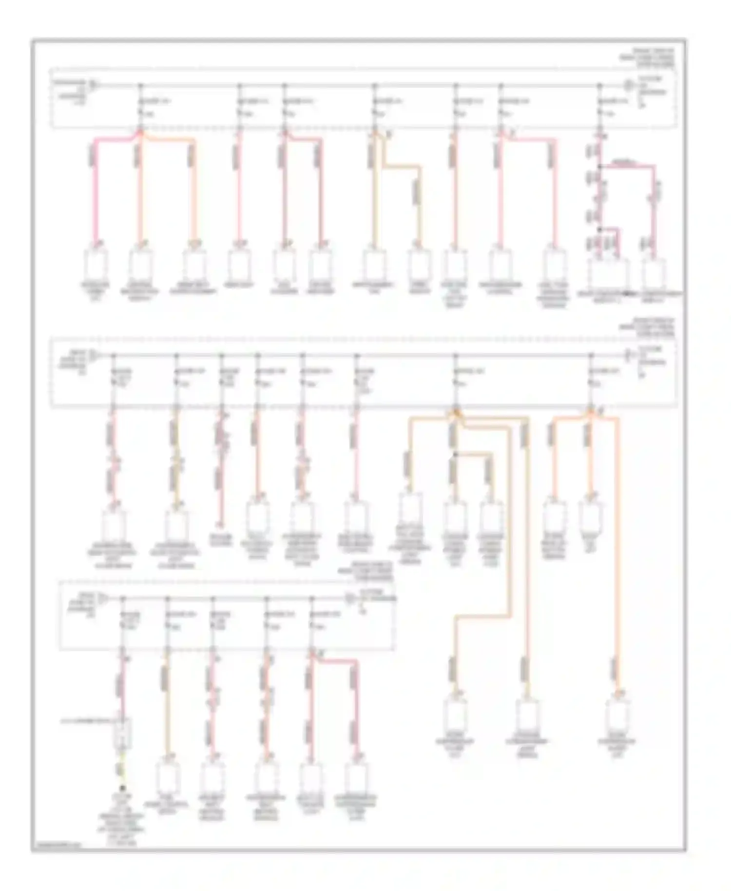 5 series BMW F10/F11 (2009-2013): Power distribution circuit (5 of 6)