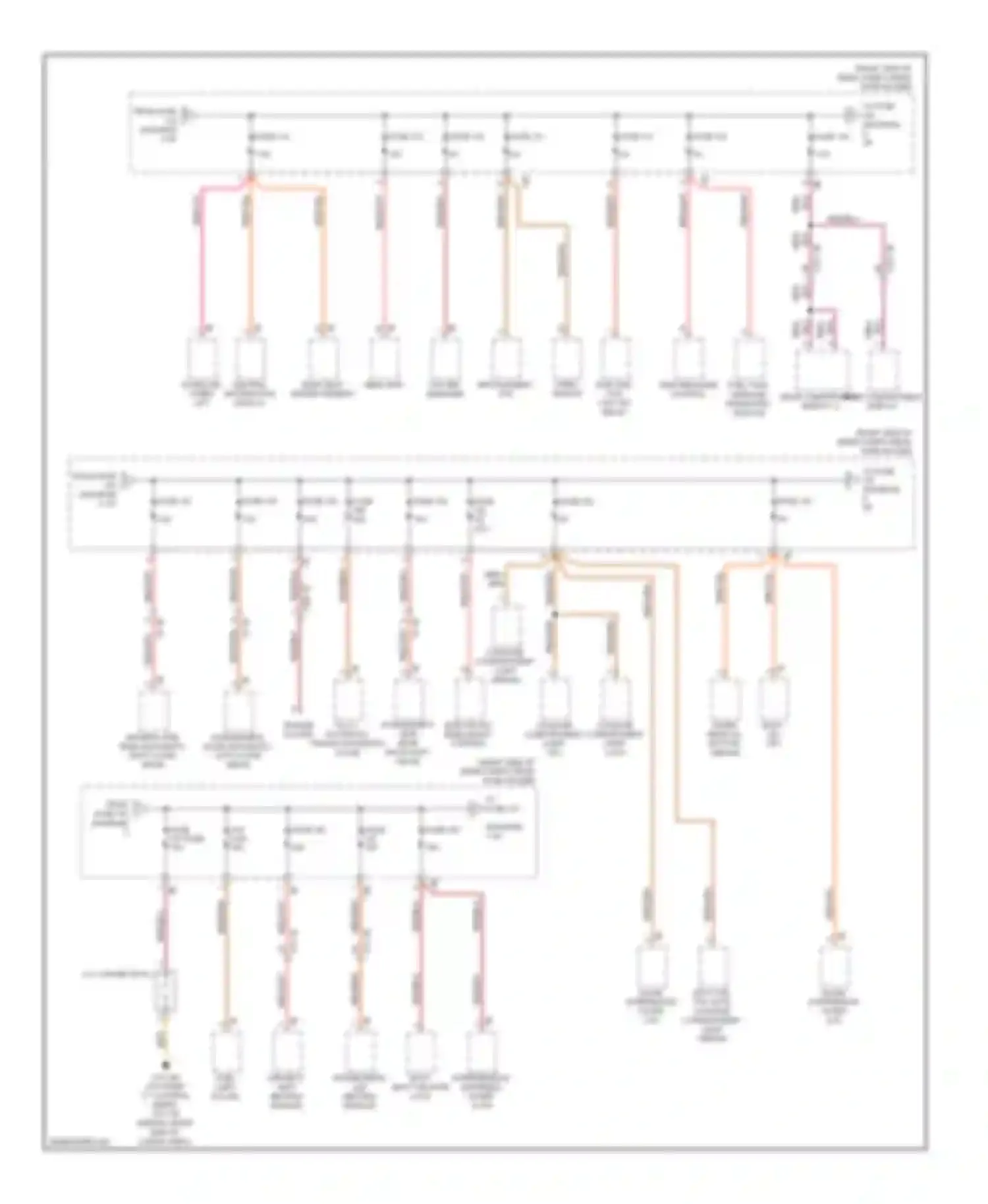 5 series BMW F10/F11 (2009-2013): Power distribution circuit (6 of 7)