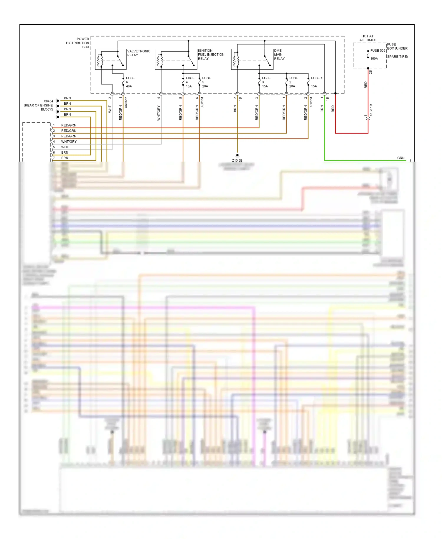 BMW 5 series F10/F11 (2009-2013) compt) wiring diagram  (3 of 3)
