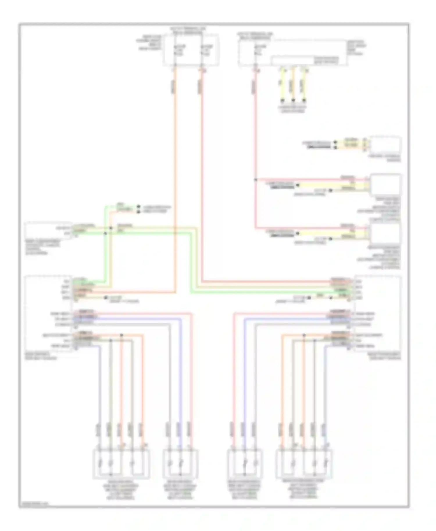Wiring diagram fuse fuse for BMW 5 series F10/F11 (2009-2013) (5 of 9)