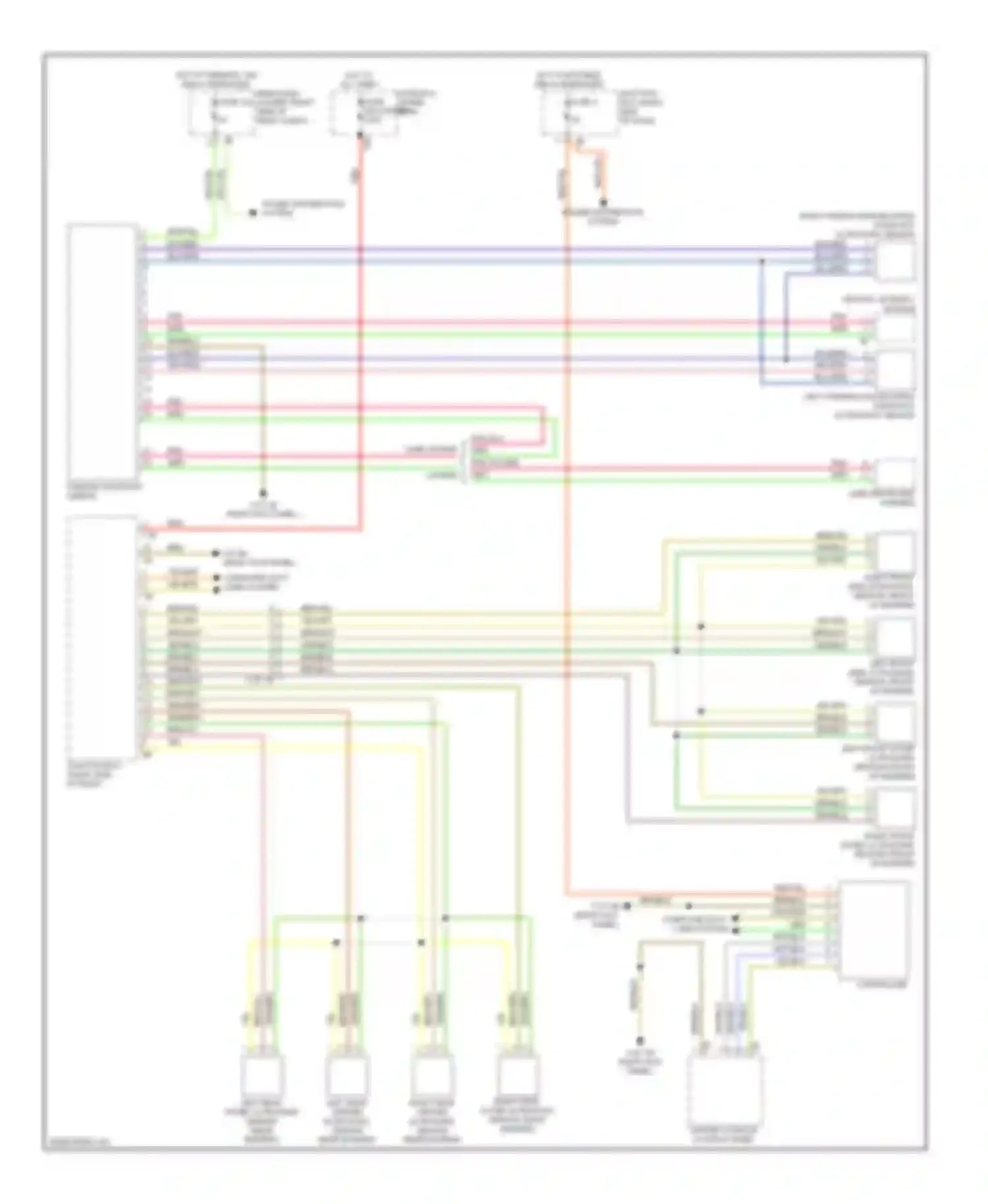 Wiring diagram fuse 4 for BMW 5 series F10/F11 (2009-2013)