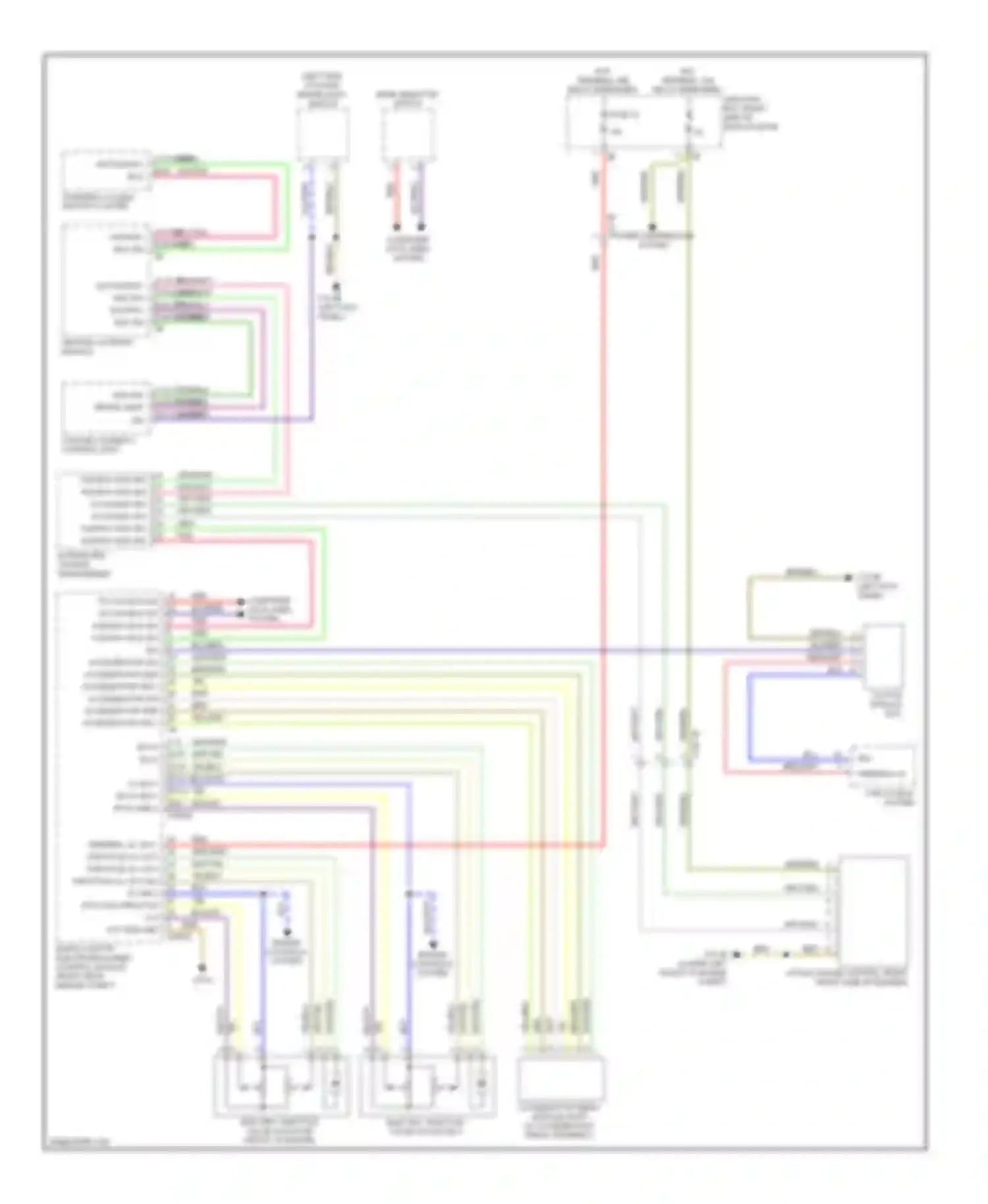 Wiring diagram red for BMW 5 series F10/F11 (2009-2013) (18 of 101)