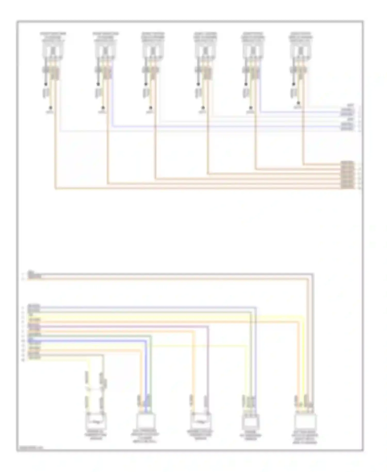 Wiring diagram engine oil pressure sensor for BMW 5 series F10/F11 (2009-2013)