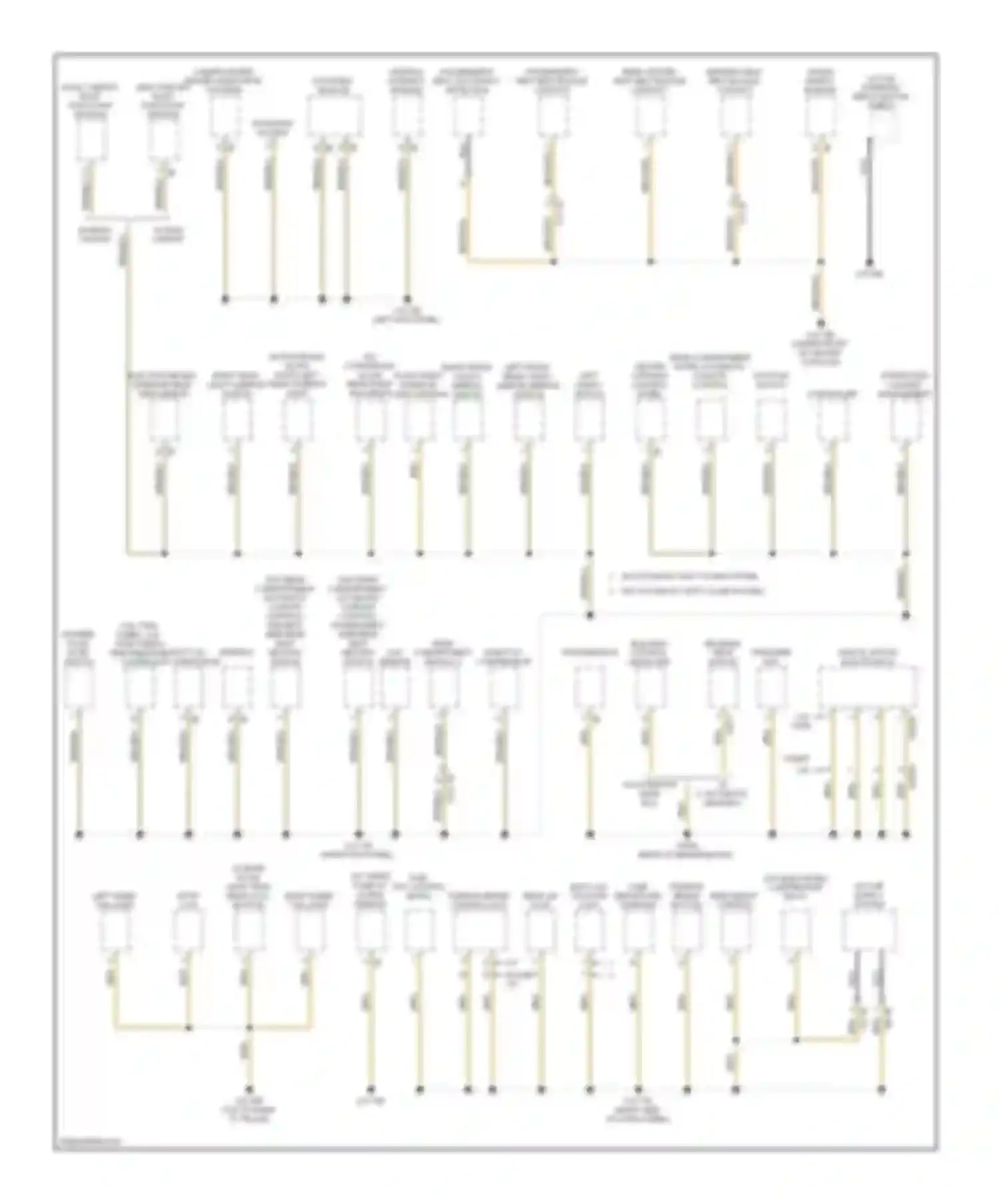 Wiring diagram w/o automatic gear box for BMW 5 series F10/F11 (2009-2013) (1 of 1)