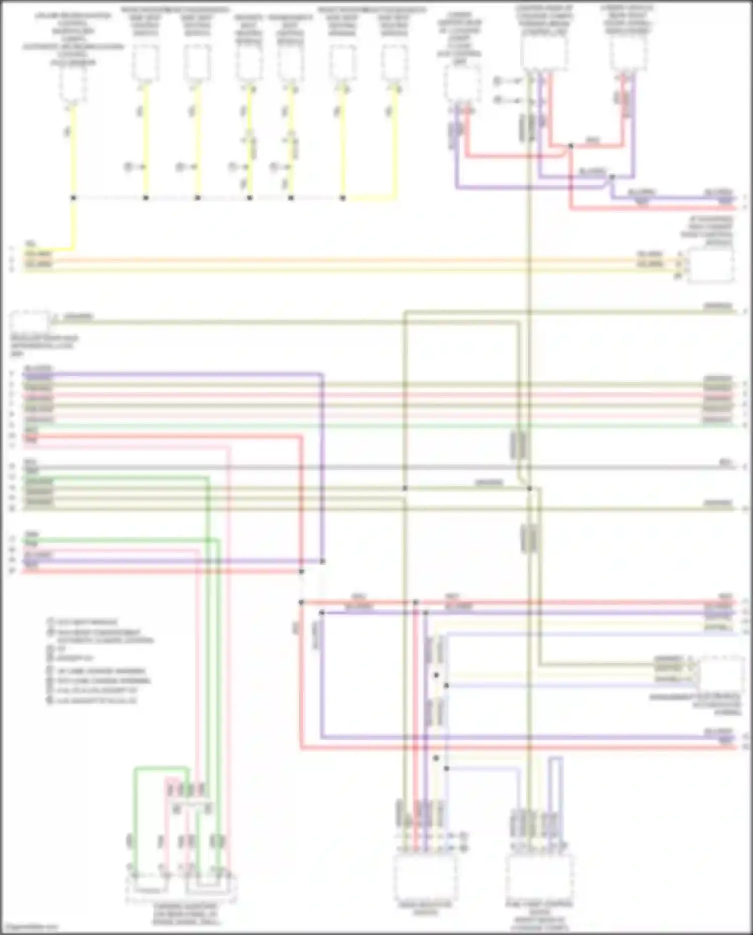 5 series BMW F10/F11 facelift (2013-2017): Computer data lines circuit (5 of 6)