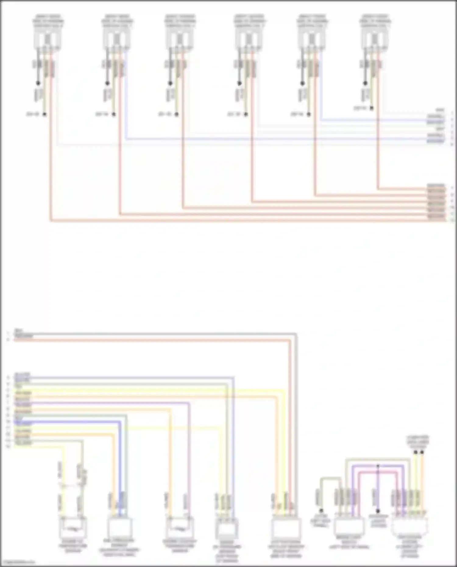 5 series BMW F10/F11 facelift (2013-2017): Wiring diagram engine performance 3.0l turbo (4 of 5)