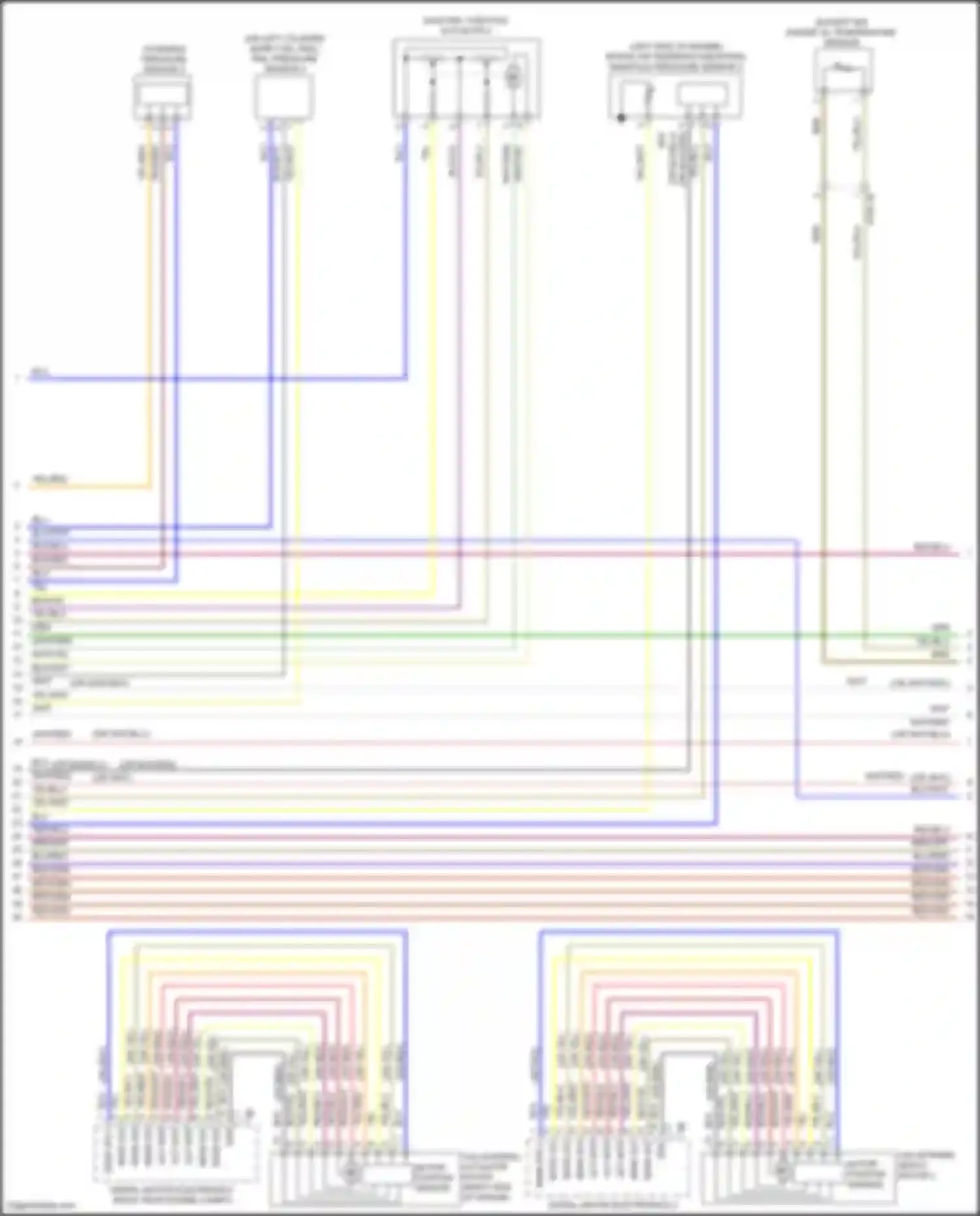 5 series BMW F10/F11 facelift (2013-2017): Wiring diagram engine performance 4.4l turbo (7 of 12)