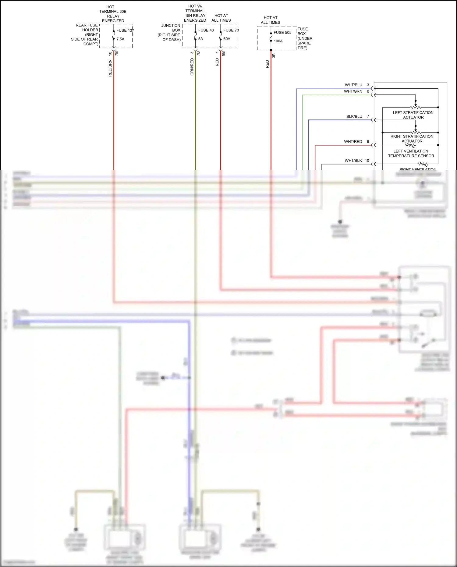 Wiring diagram computer data lines system for BMW 5 series F10/F11 facelift (2013-2017) (14 of 107)