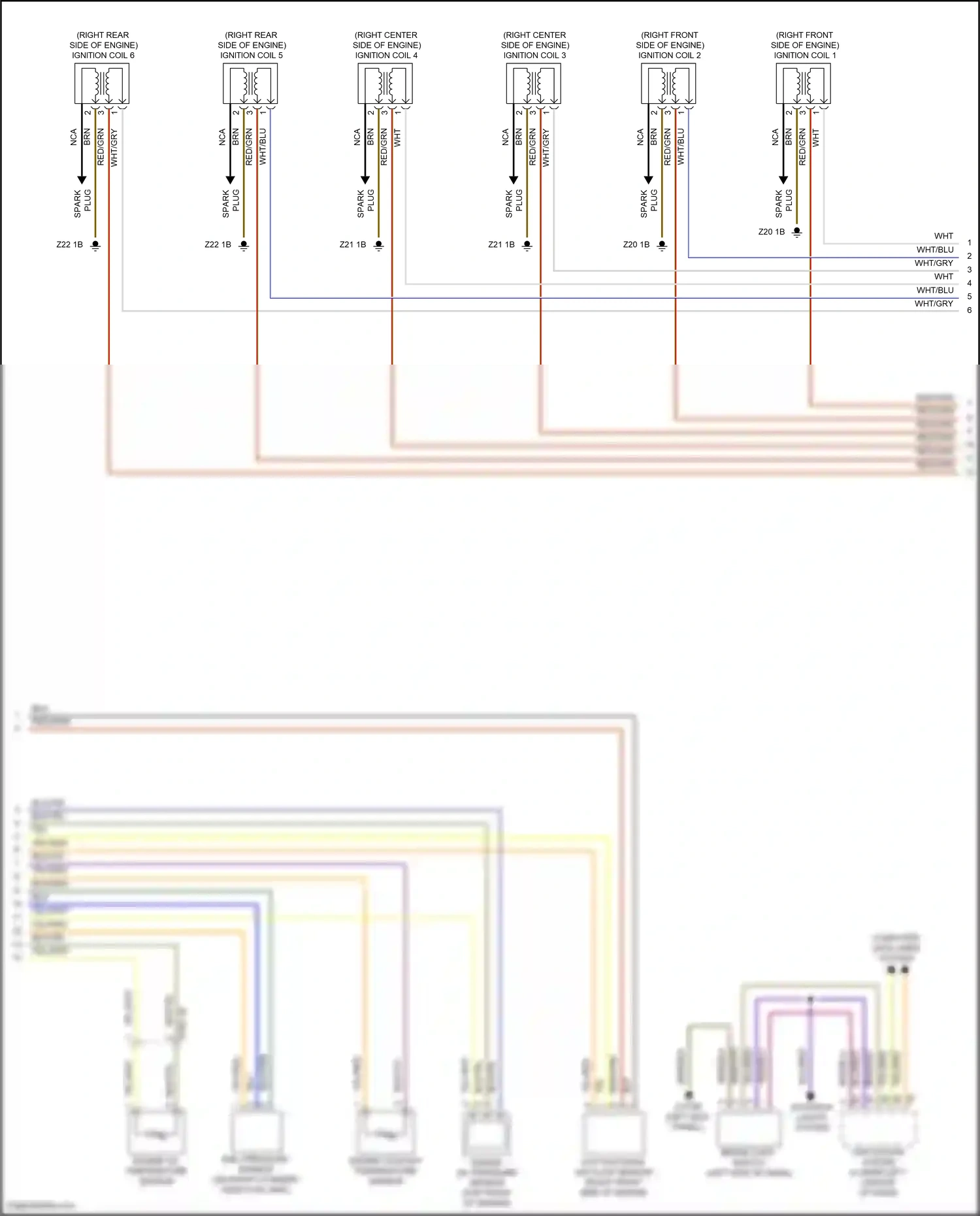 Wiring diagram computer data lines system for BMW 5 series F10/F11 facelift (2013-2017) (103 of 107)