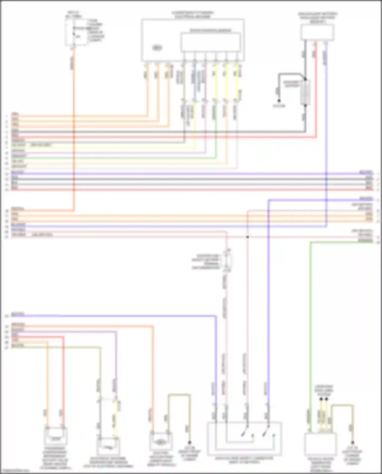 5 series BMW G30/G31 facelift (2020-2024): Wiring diagram engine performance 2.0l turbo hybrid (10 of 14)