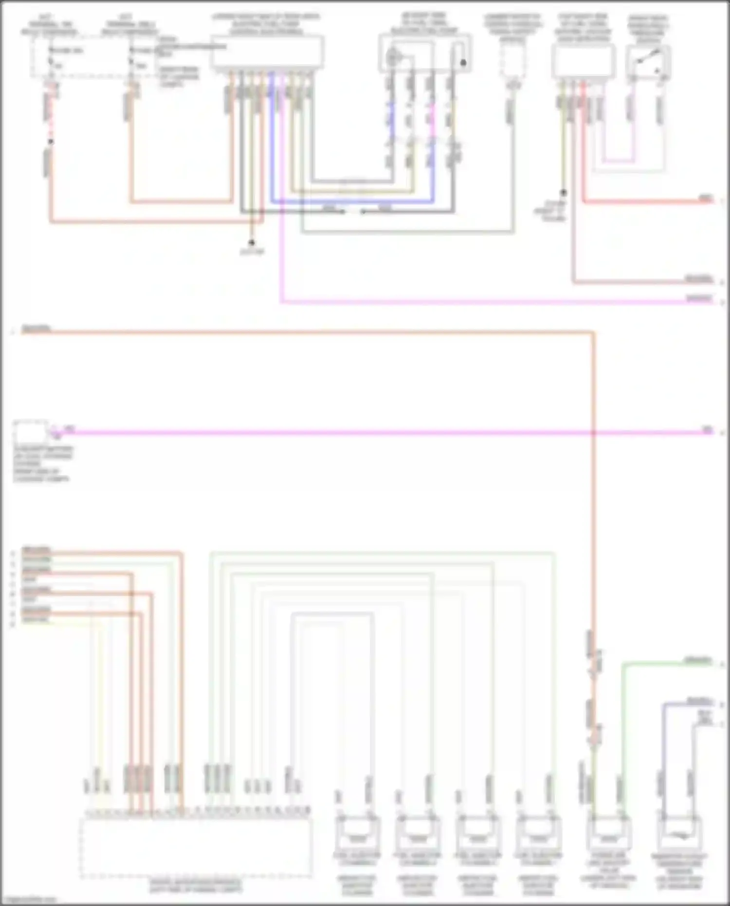 5 series BMW G30/G31 facelift (2020-2024): Wiring diagram engine performance 2.0l turbo hybrid (6 of 14)