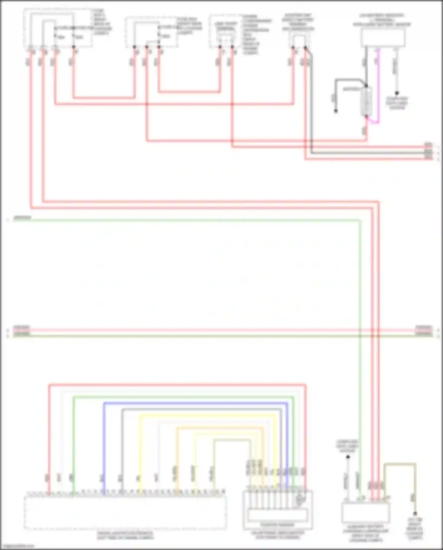 5 series BMW G30/G31 facelift (2020-2024): Wiring diagram engine performance 2.0l turbo hybrid (8 of 14)