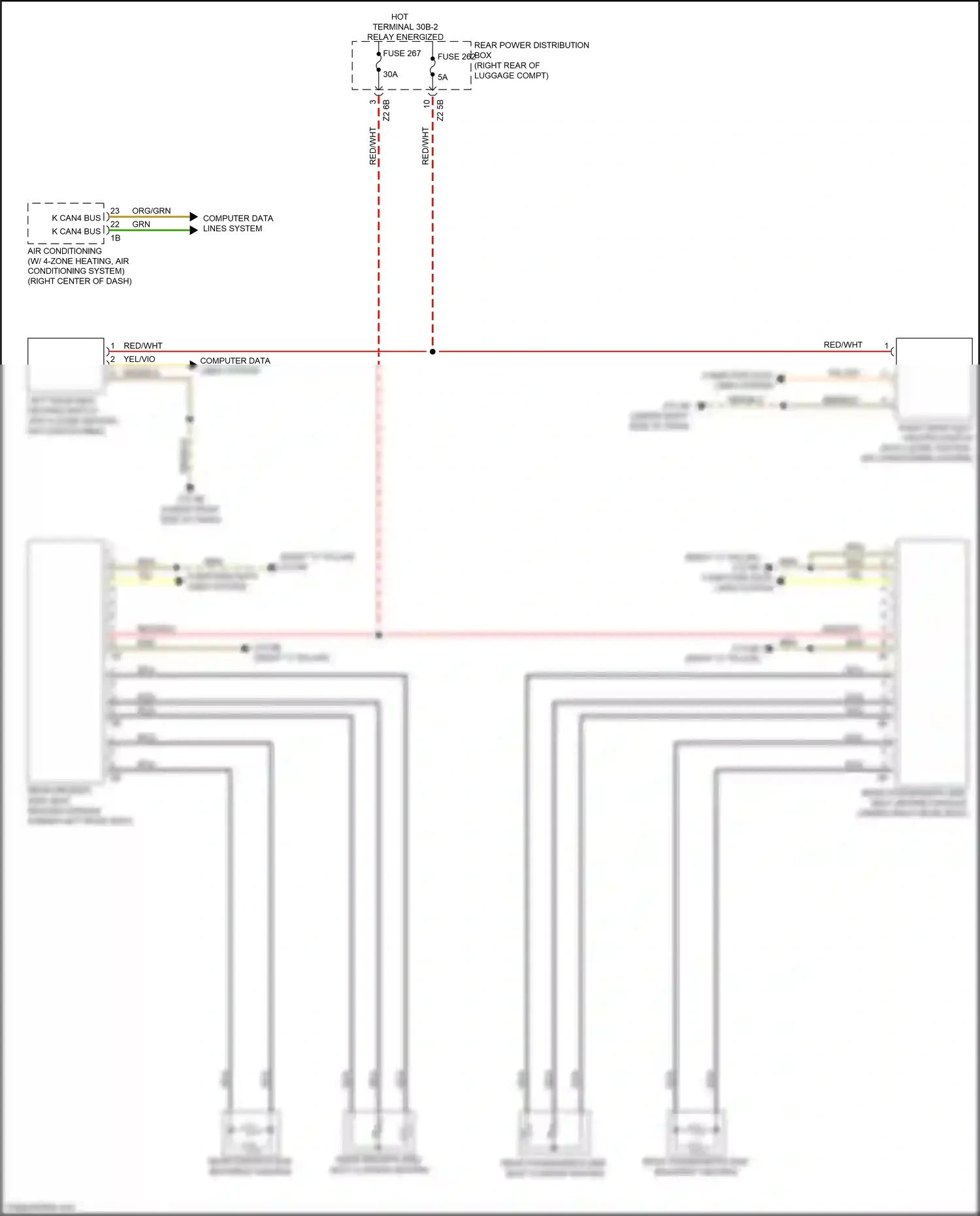 Wiring diagram computer data lines system for BMW 5 series G30/G31 facelift (2020-2024) (19 of 136)