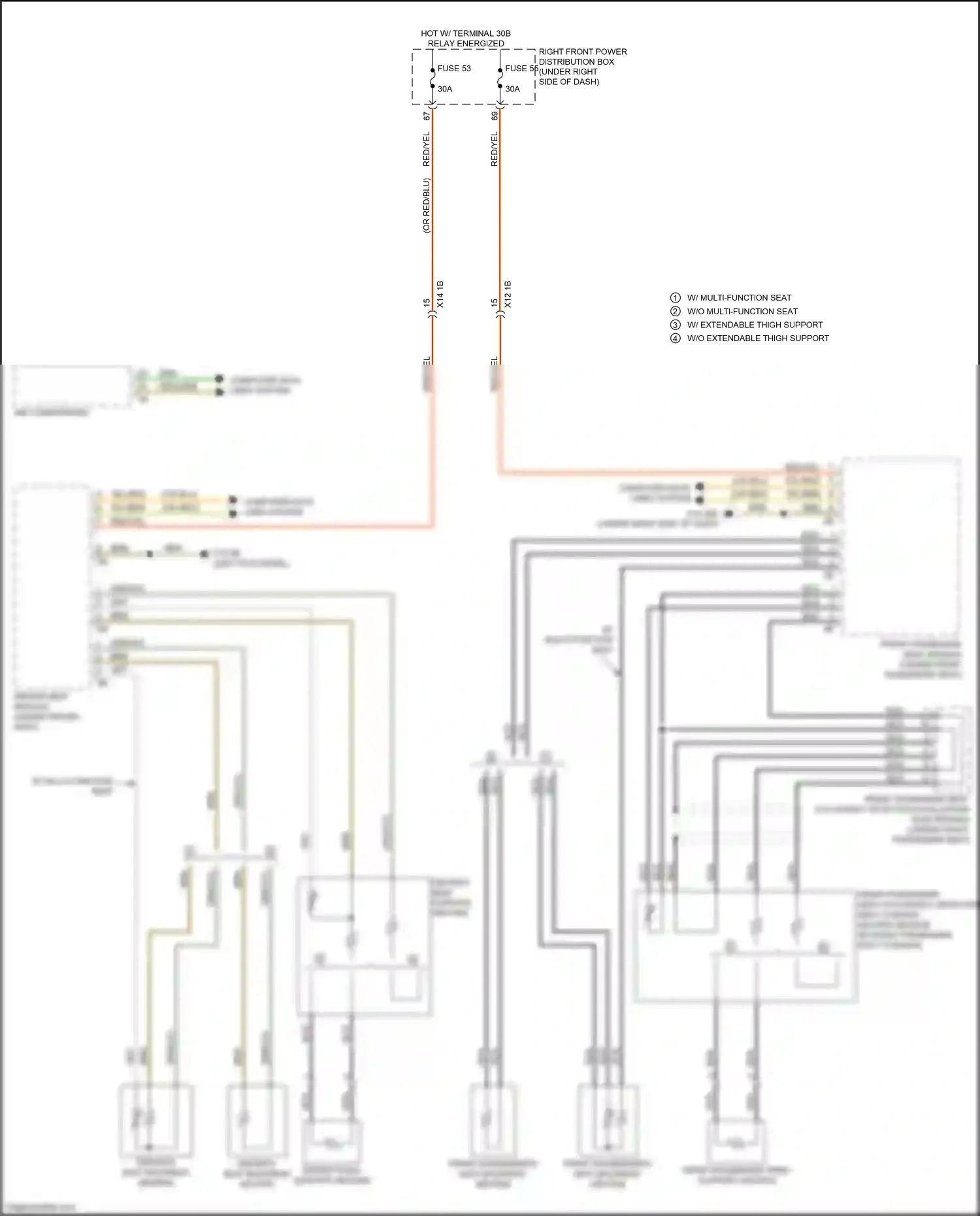 Wiring diagram computer data lines system for BMW 5 series G30/G31 facelift (2020-2024) (11 of 136)