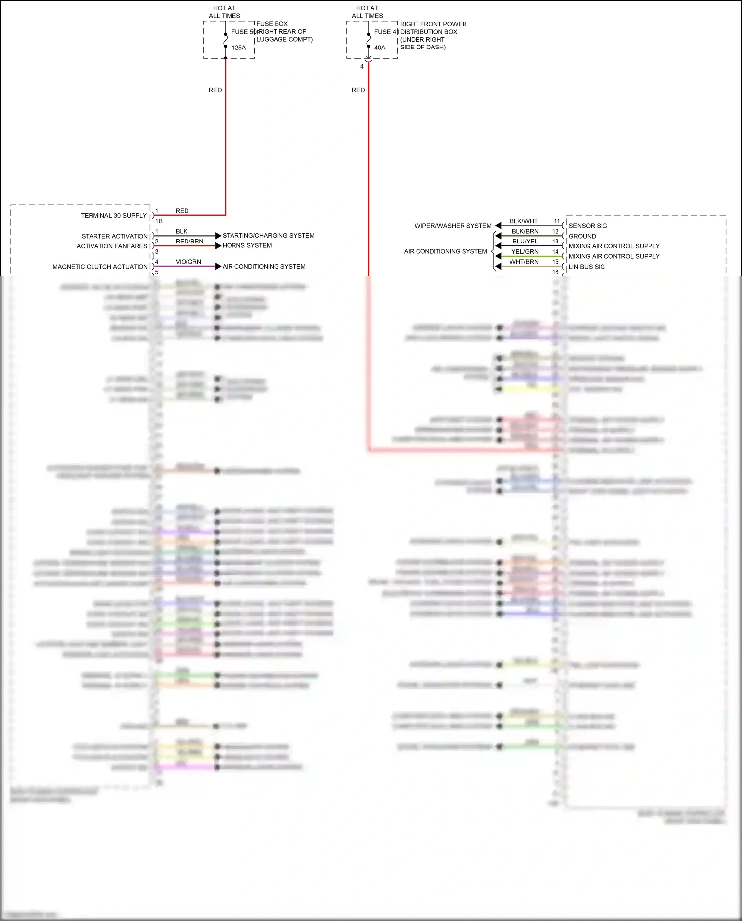 Wiring diagram computer data lines system for BMW 5 series G30/G31 facelift (2020-2024) (113 of 136)