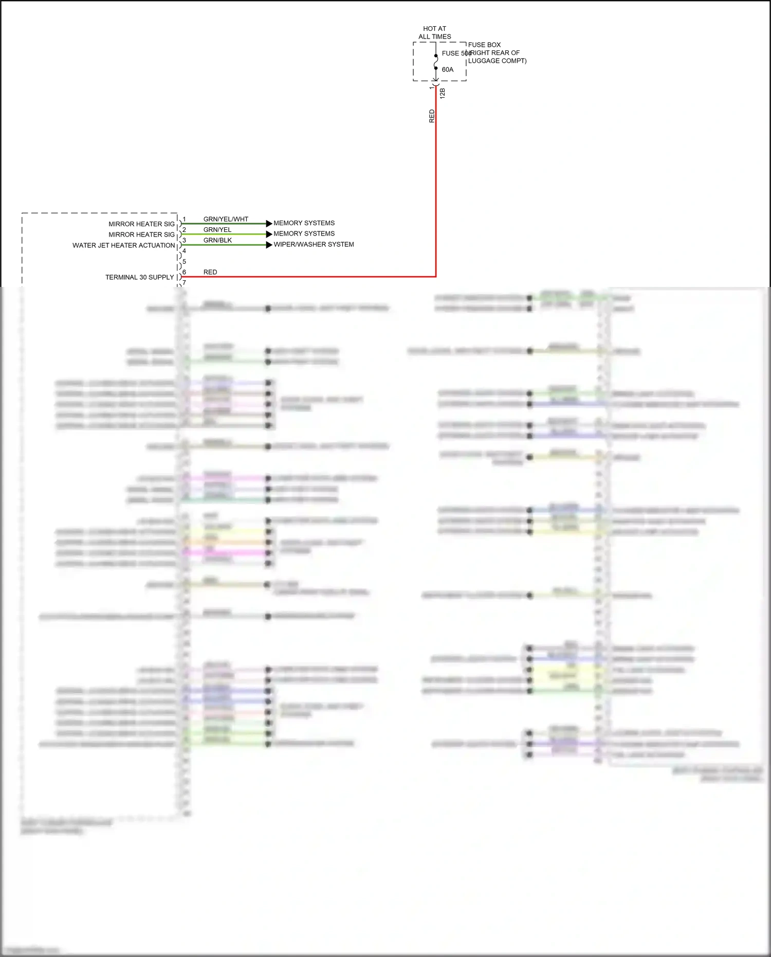 Wiring diagram computer data lines system for BMW 5 series G30/G31 facelift (2020-2024) (114 of 136)